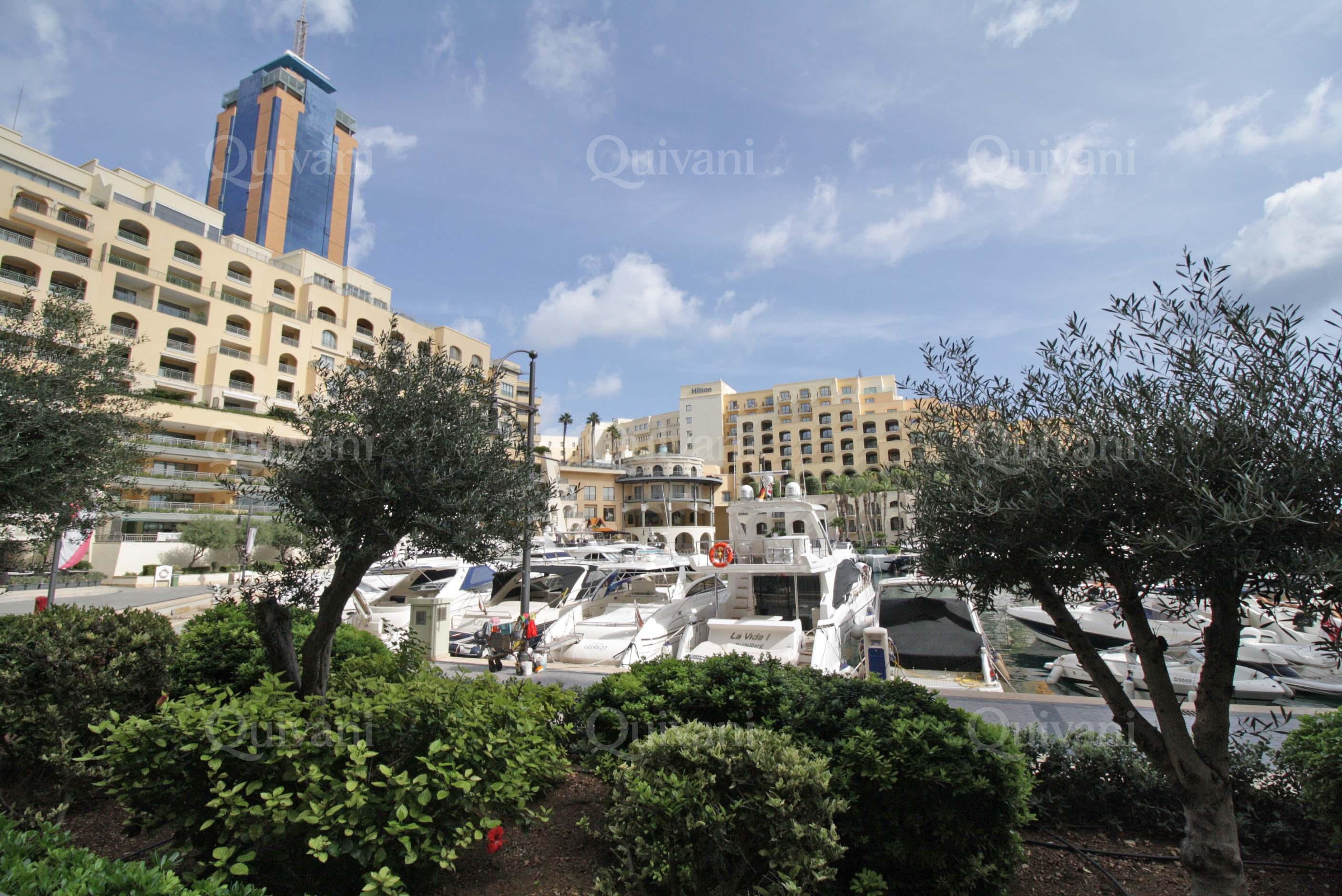 Portomaso, Furnished Apartment