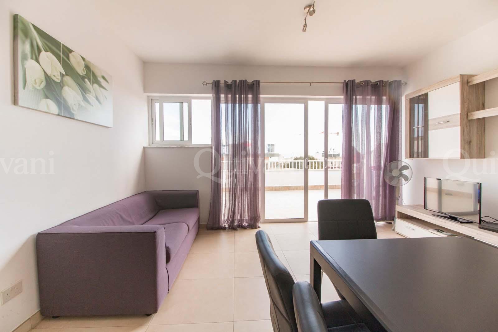 Swieqi, Furnished Penthouse