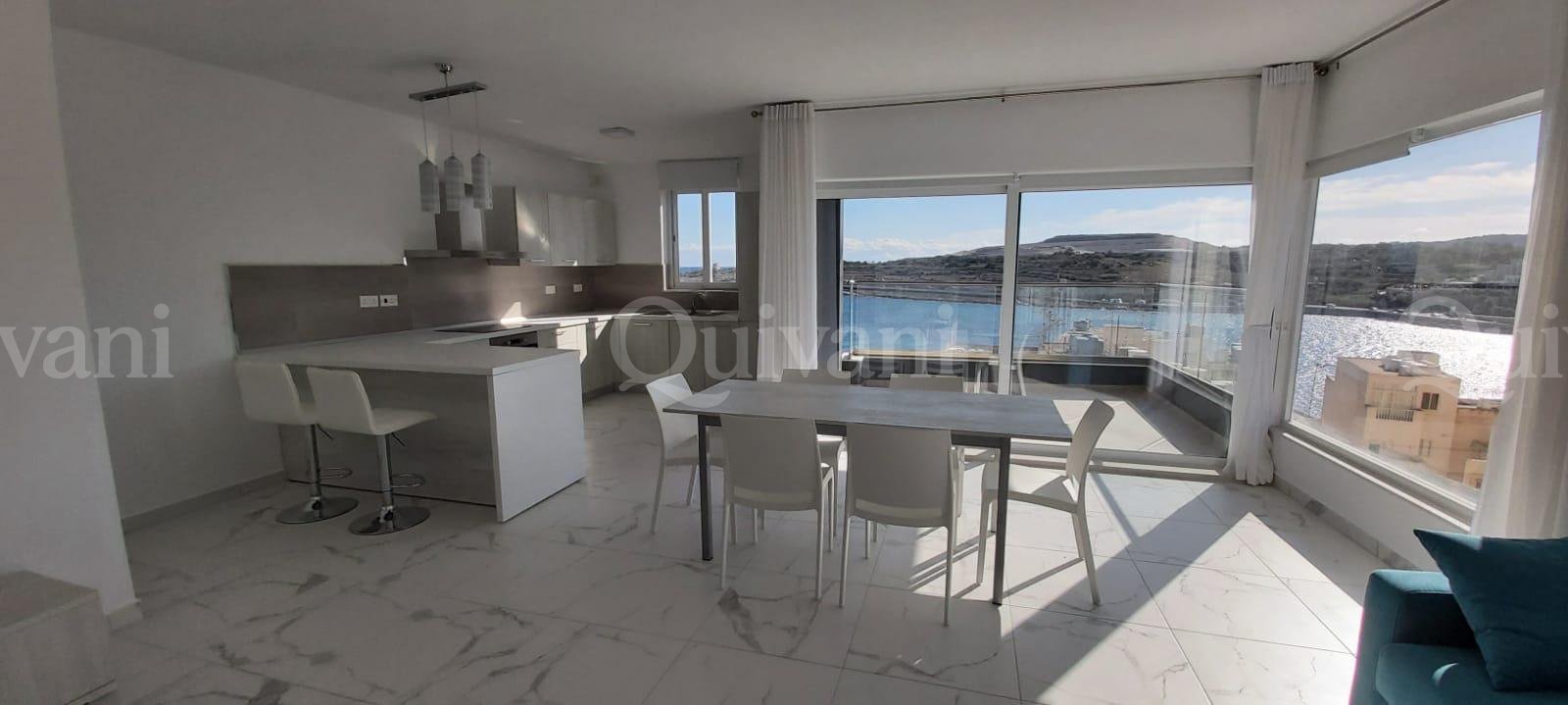 Qawra, Furnished Apartment