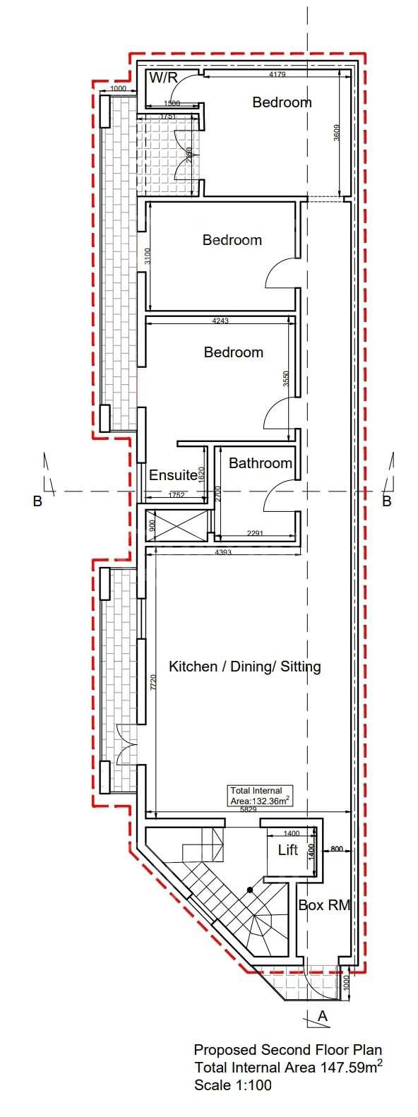 Tarxien, Shell form Apartment