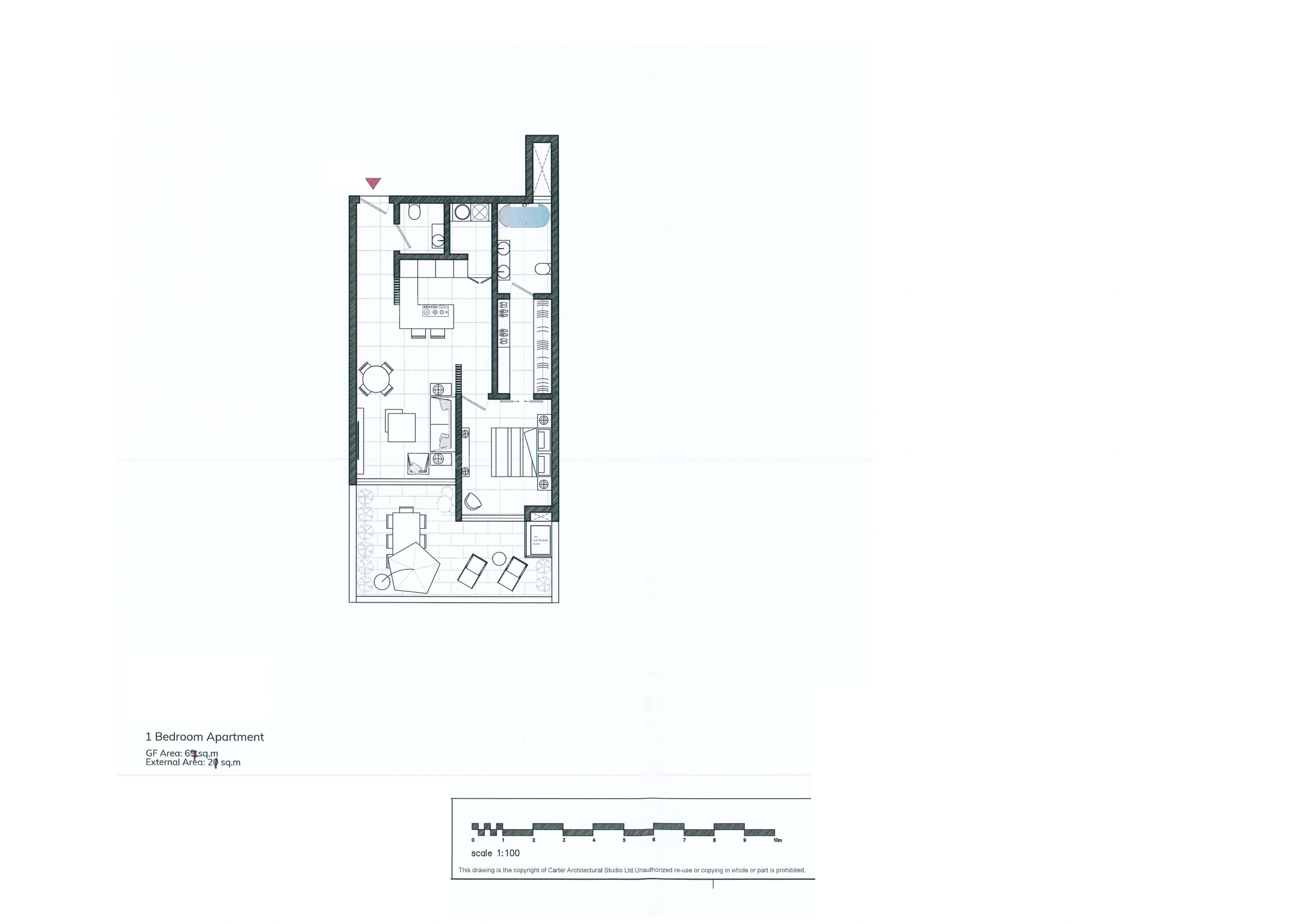 The Shore Line at Smart City, Finished Apartment