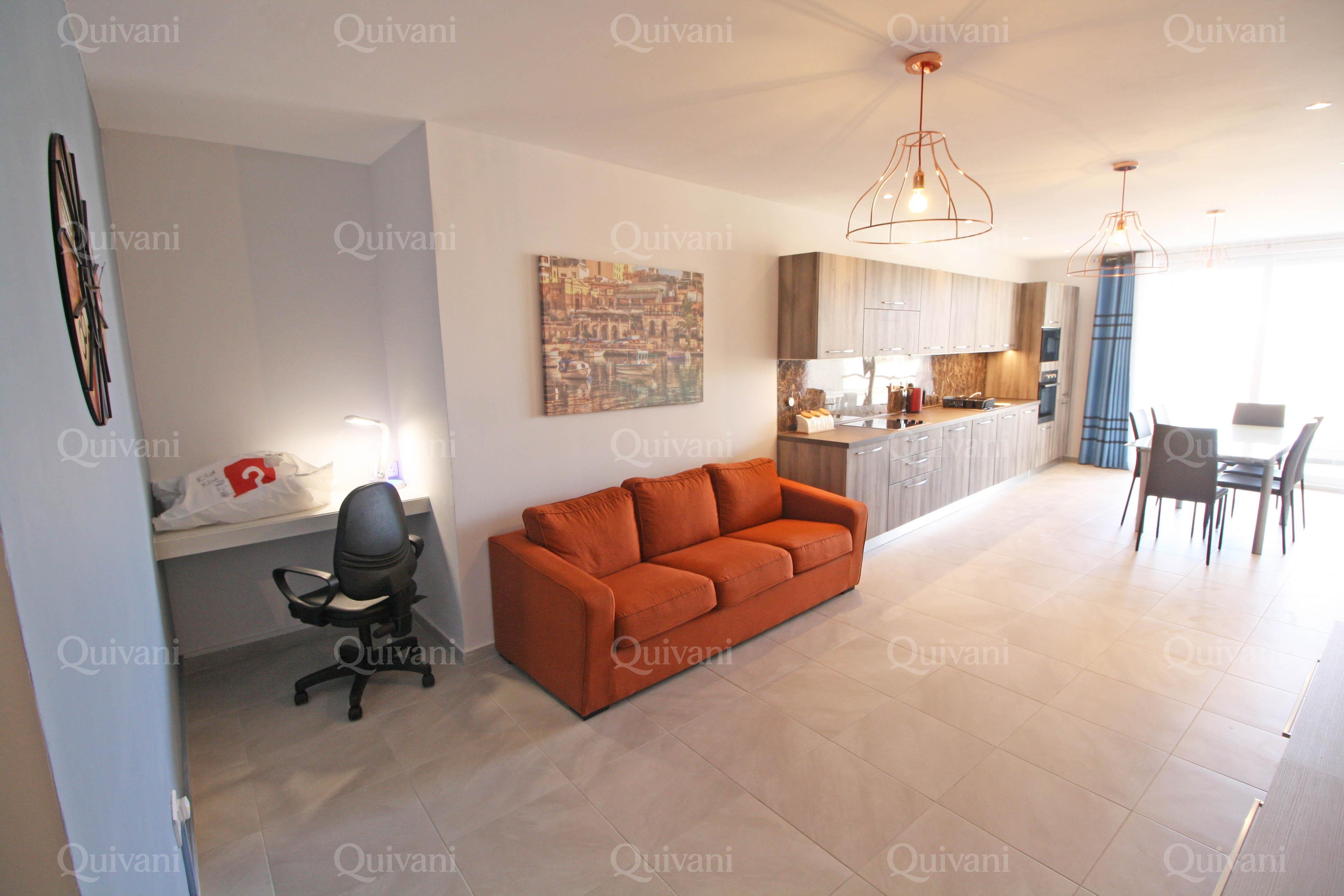 Gzira, Furnished Apartment