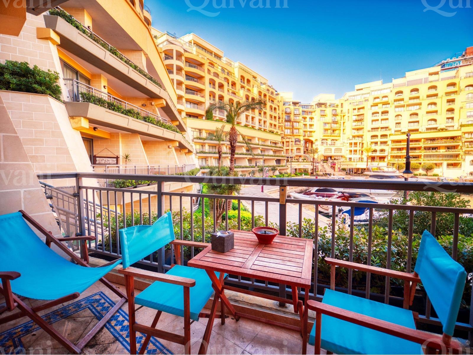 Portomaso, Furnished Apartment