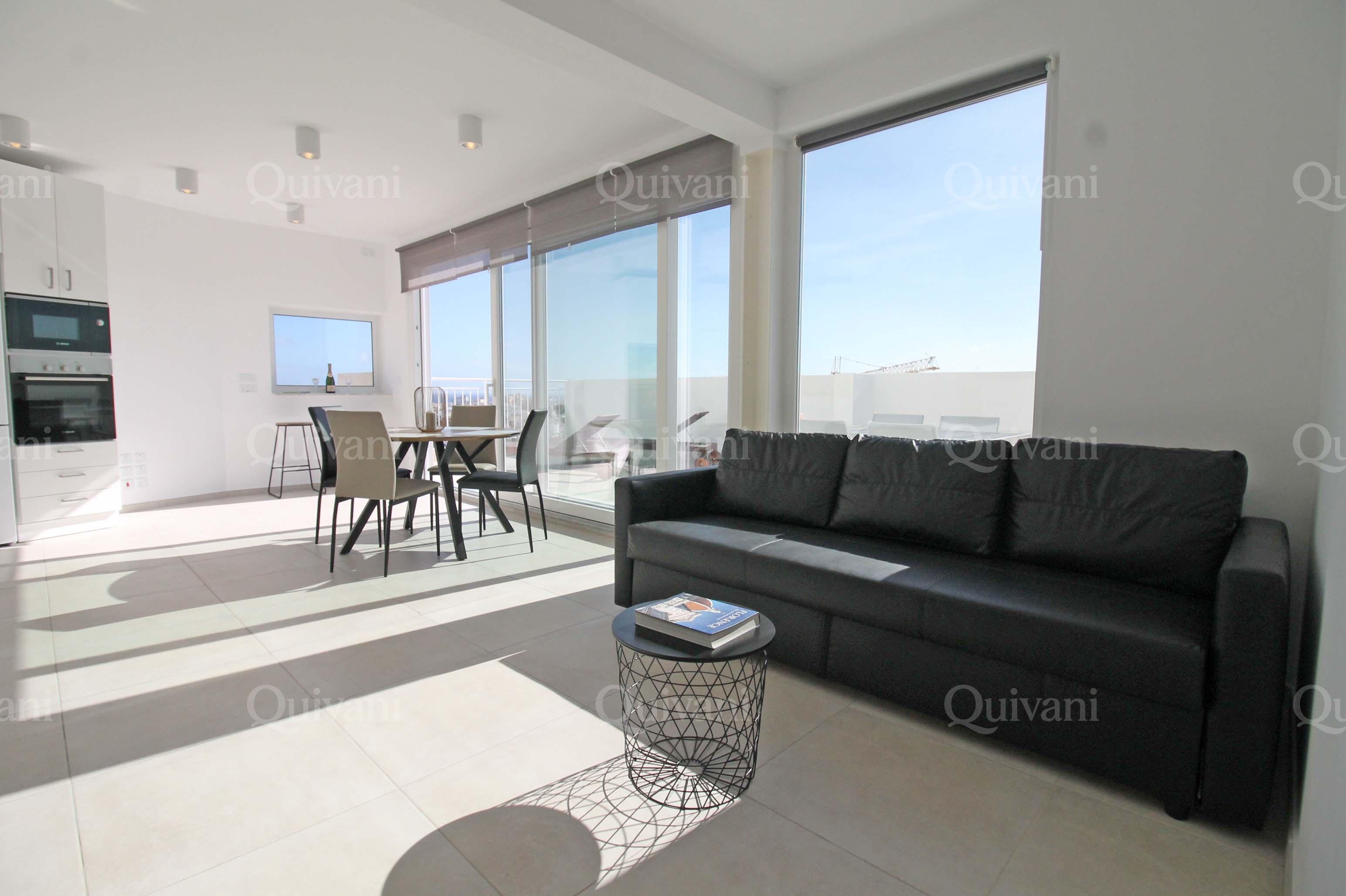 St Julians, Furnished Penthouse