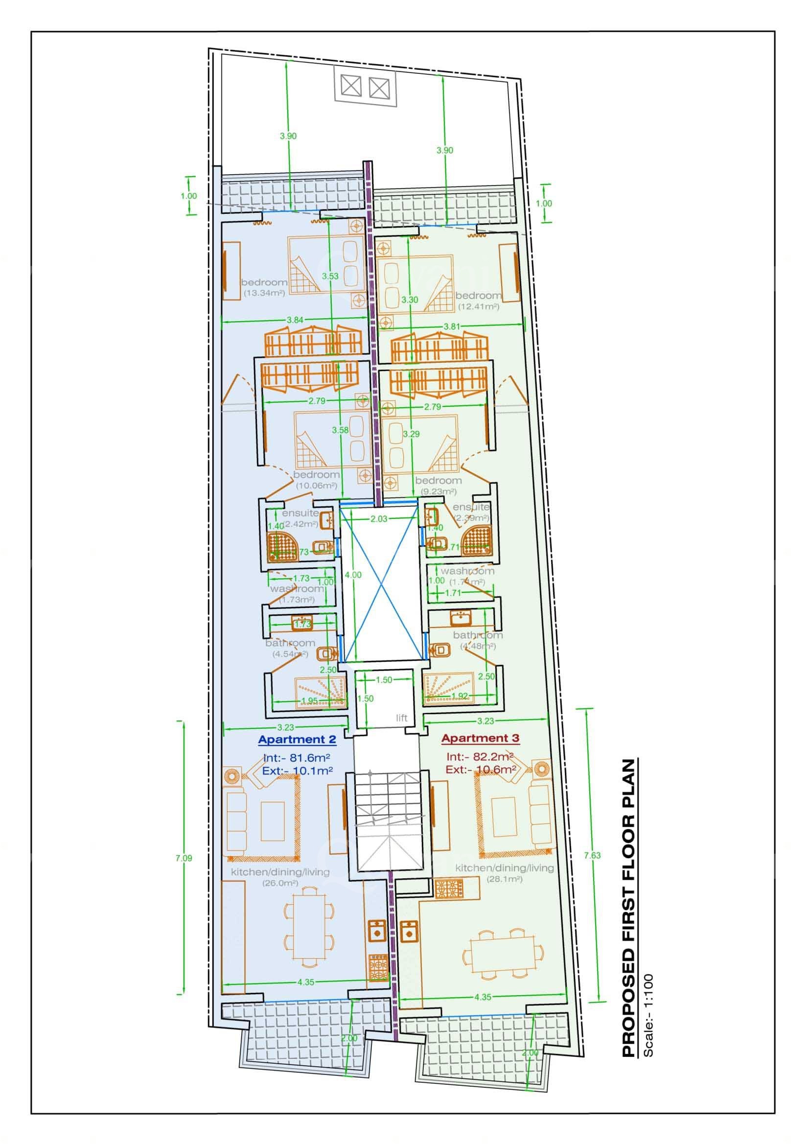 Tarxien, Shell form Penthouse