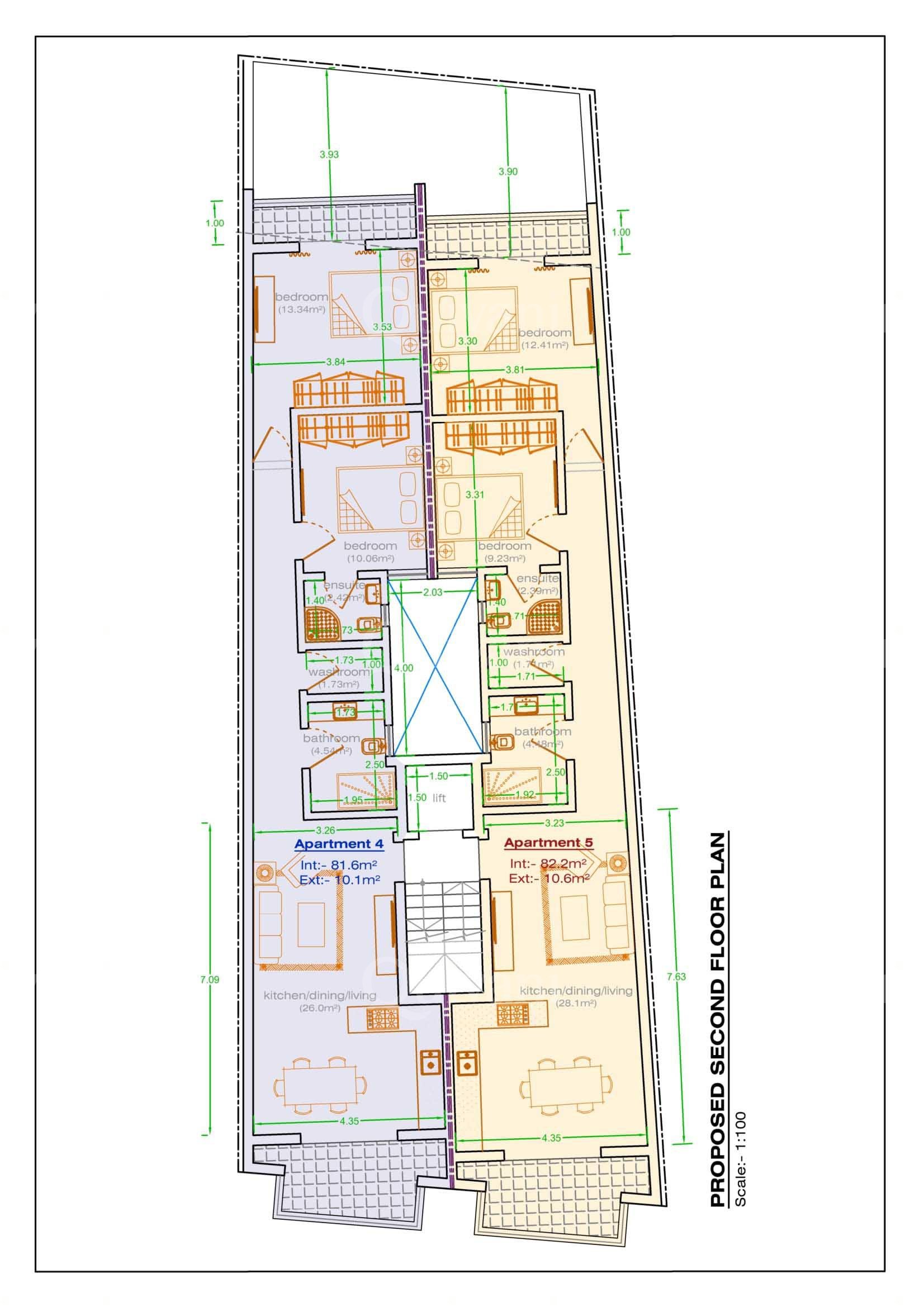 Tarxien, Shell form Penthouse