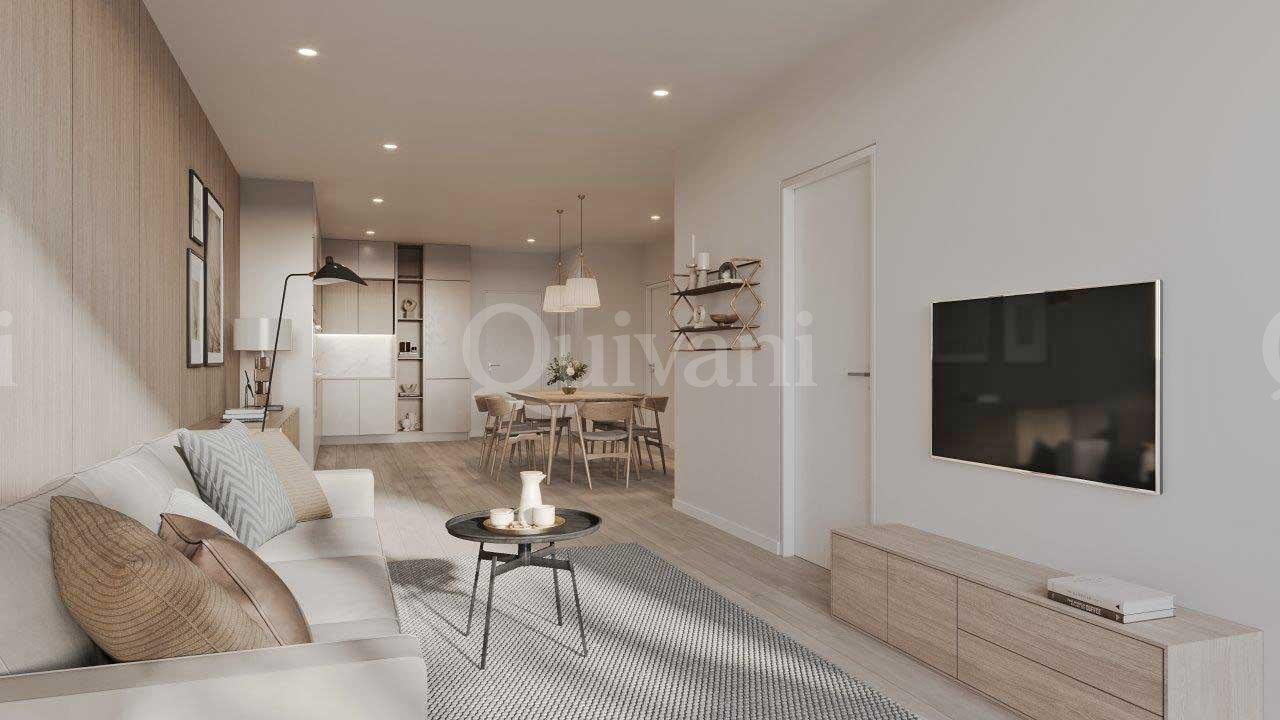 Swieqi, shell form Maisonette with pool and 3 Car Garage
