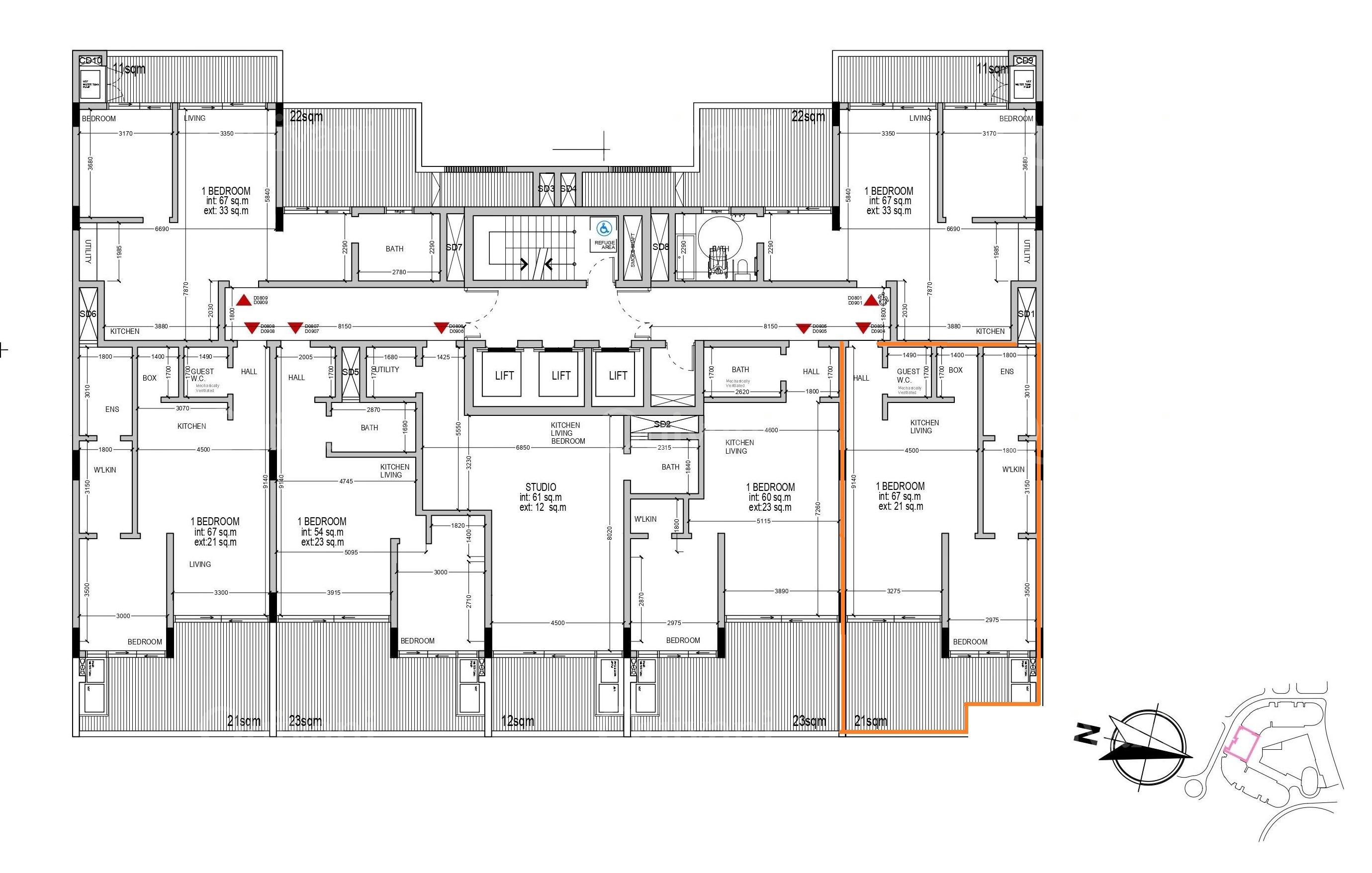 Shoreline Residences Seafront Finished Apartment