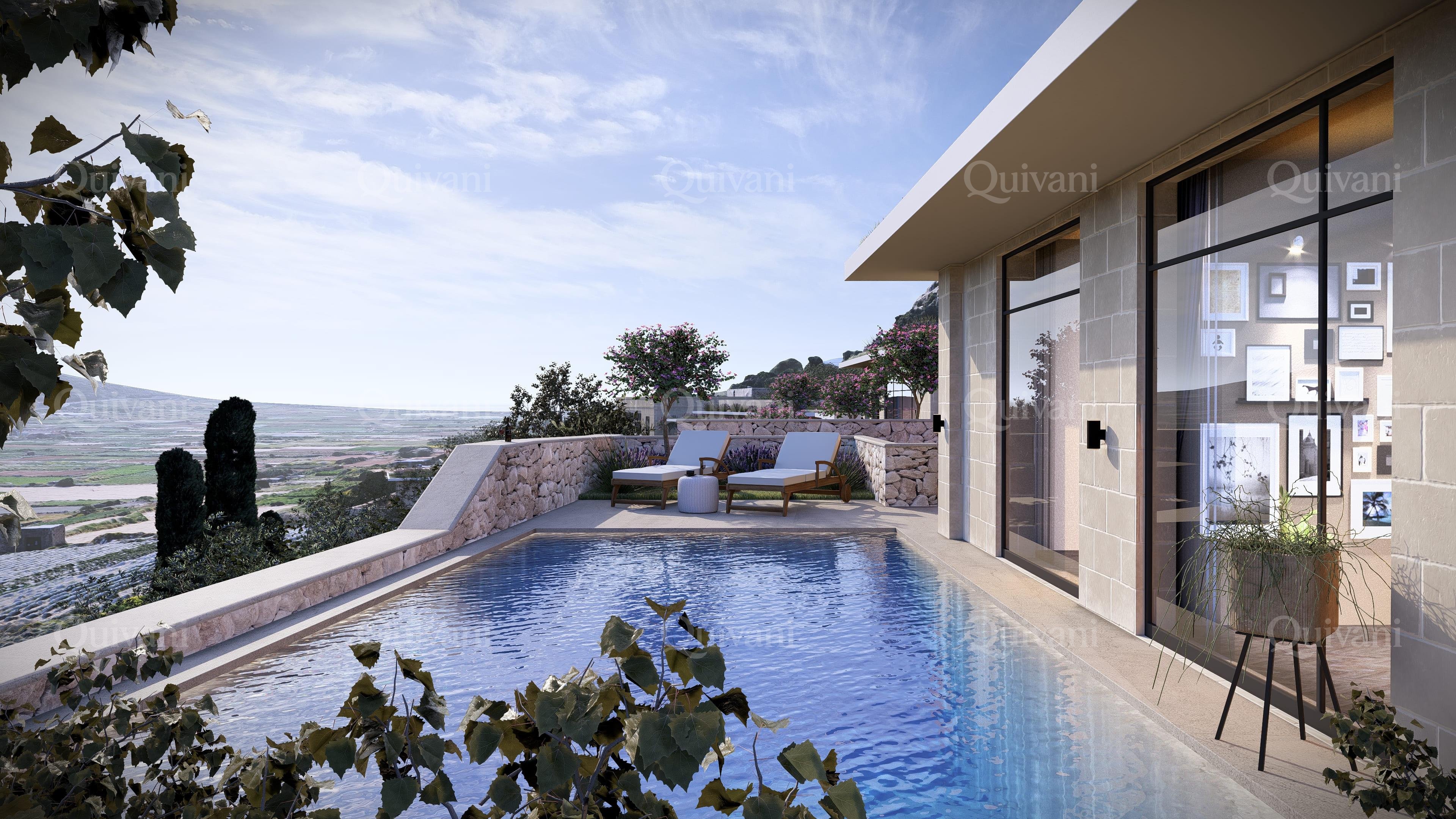 Mellieha, Shell Form Detached Villa