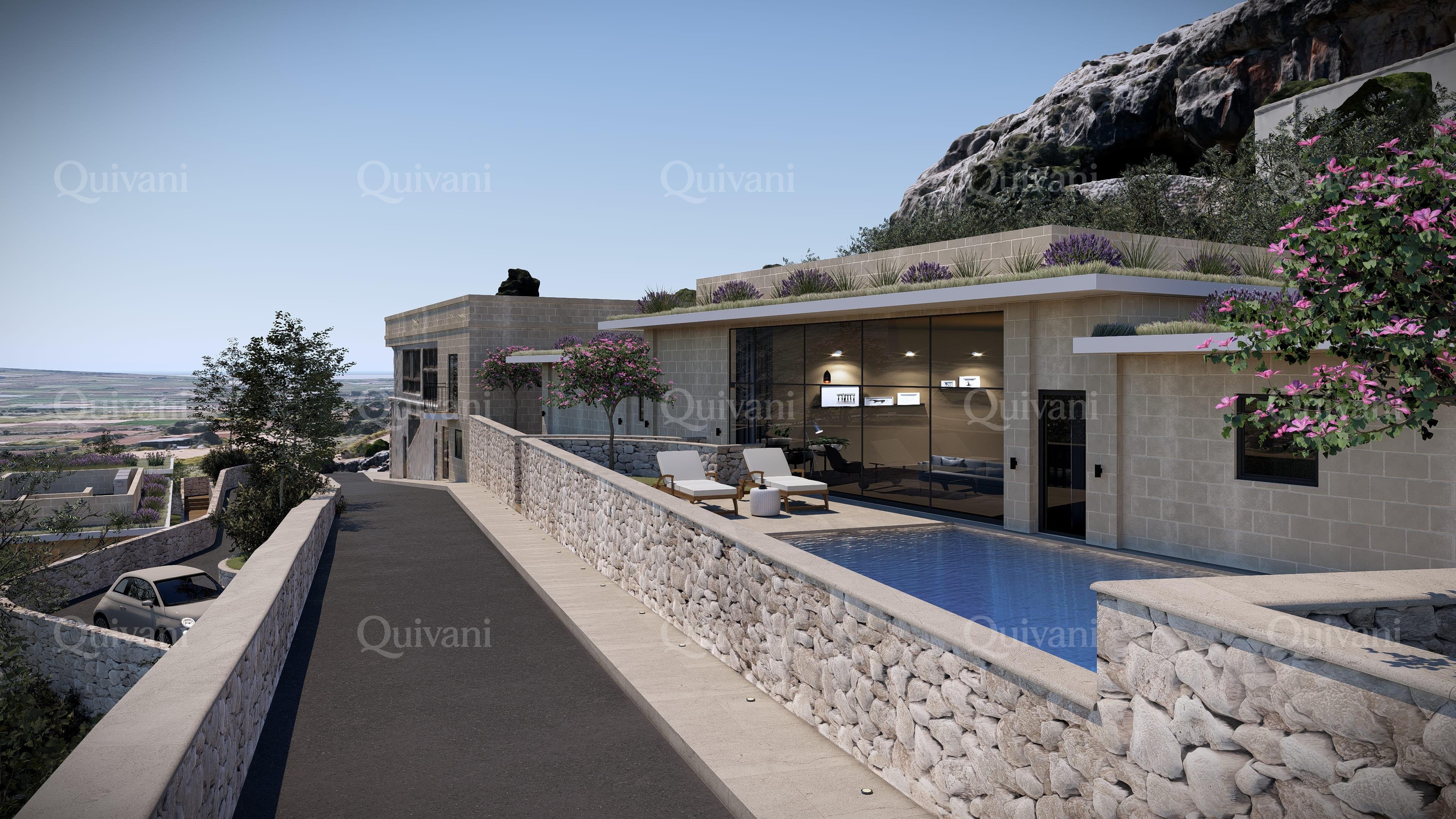 Mellieha, Shell Form Detached Villa