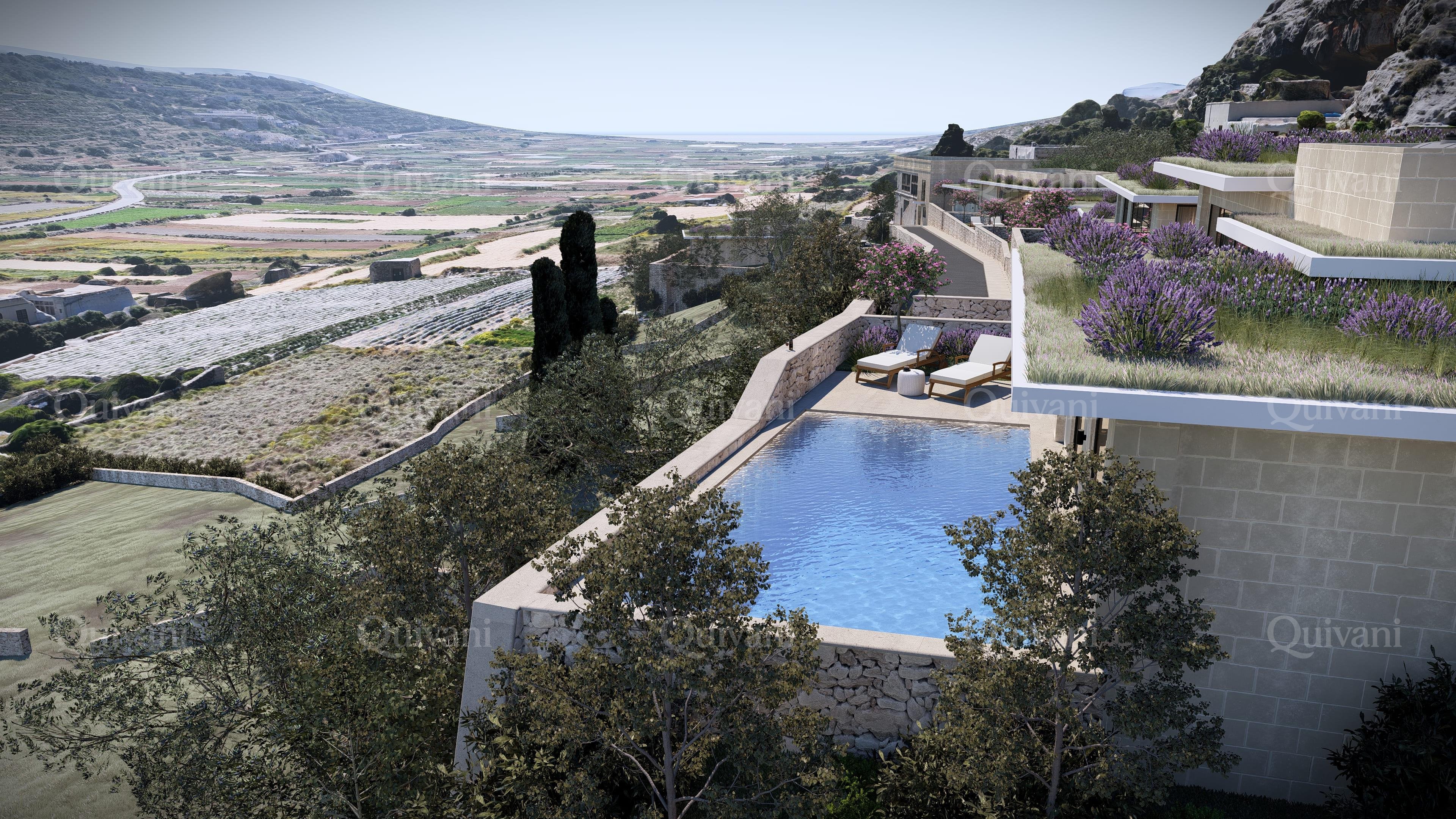 Mellieha, Shell Form Detached Villa