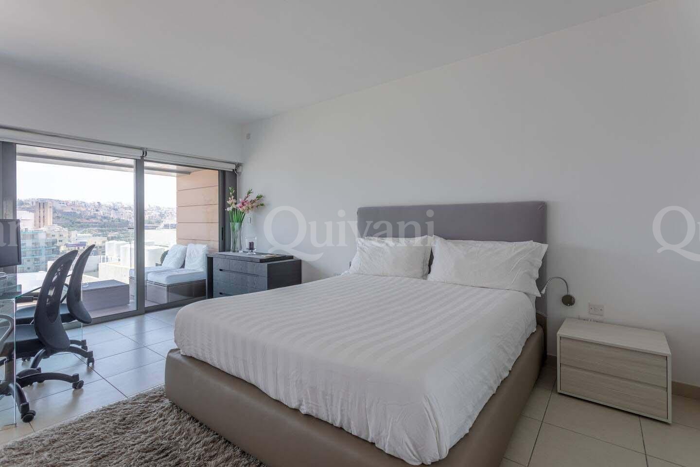 Portomaso, Furnished Duplex Apartment