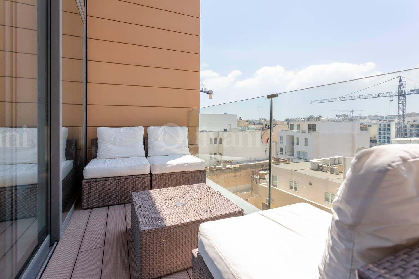 Portomaso, Furnished Duplex Apartment