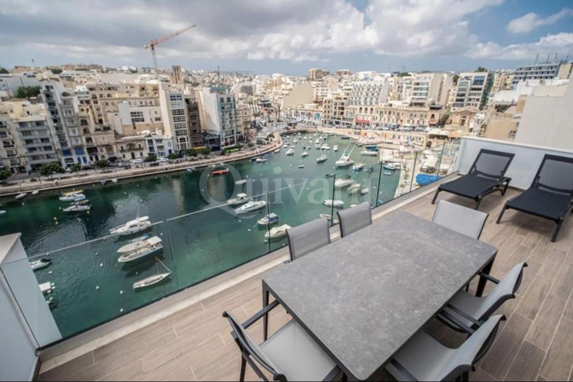 St Julians, Furnished Penthouse