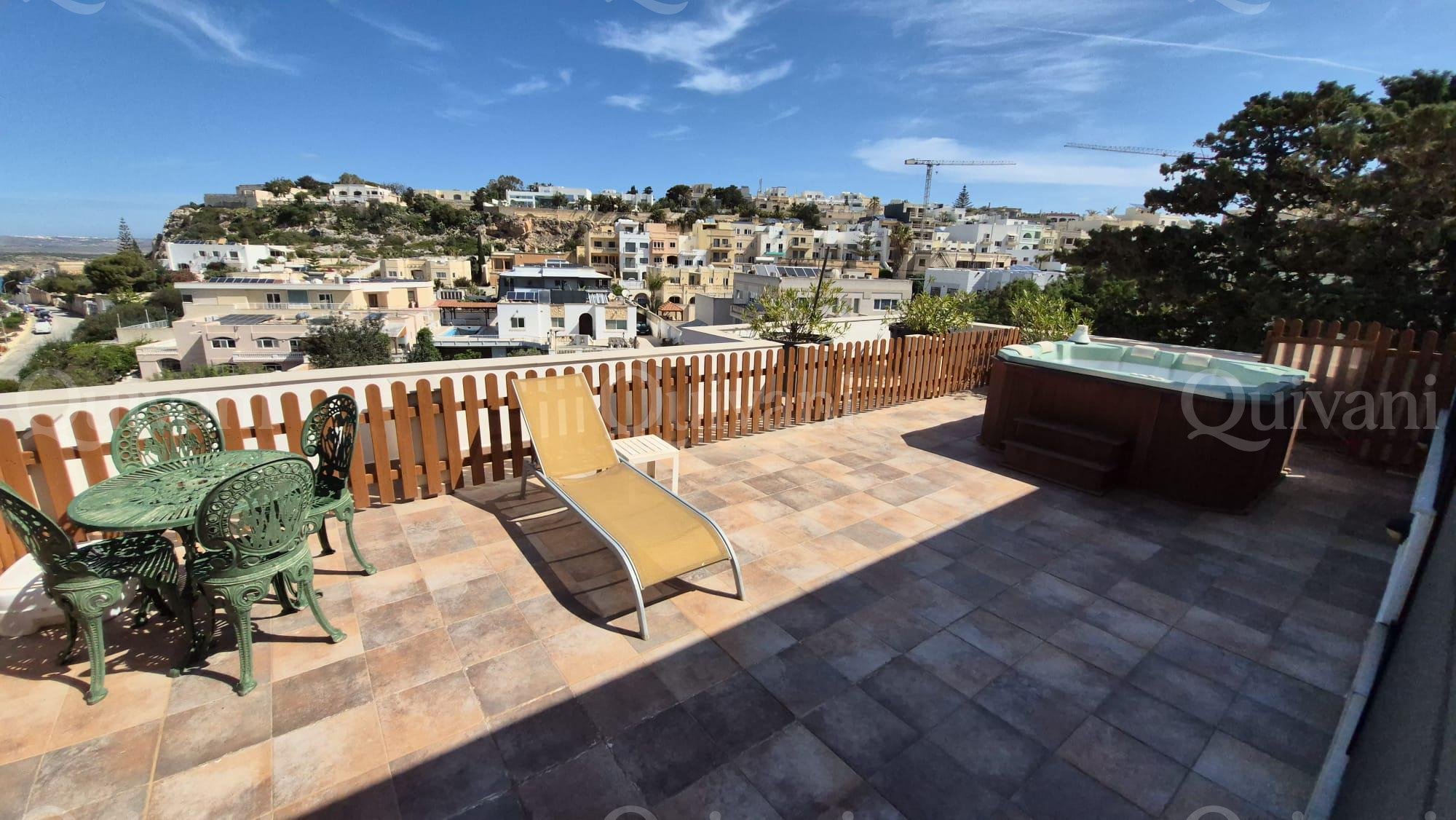 Mellieha, Furnished Penthouse
