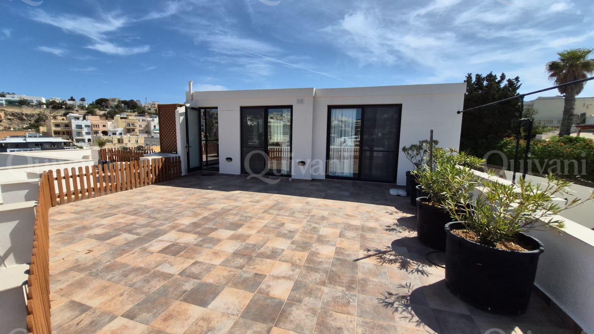 Mellieha, Furnished Penthouse