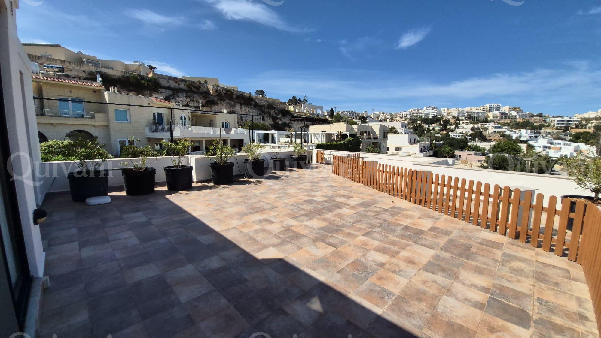 Mellieha, Furnished Penthouse