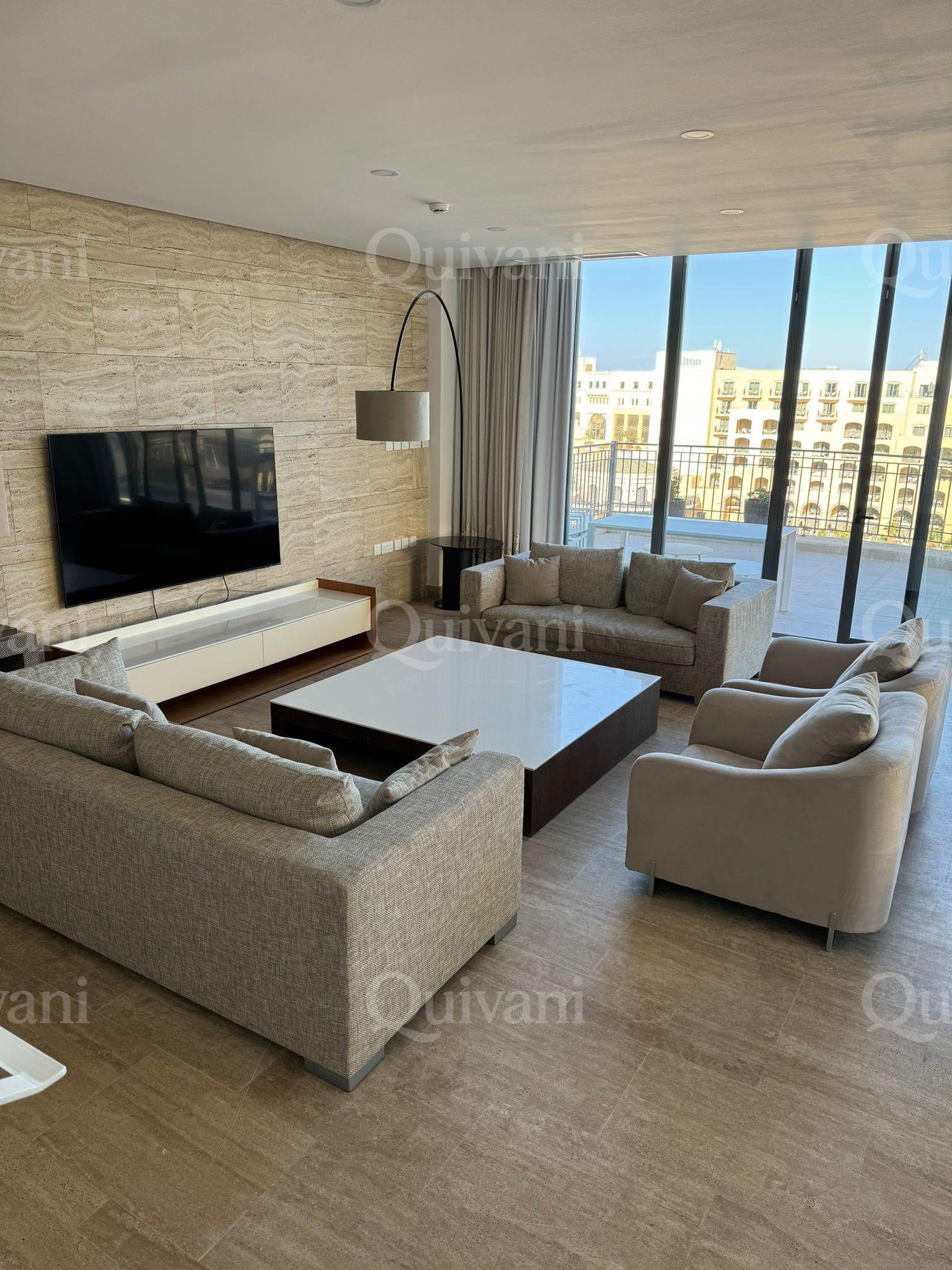 Portomaso, Furnished Penthouse