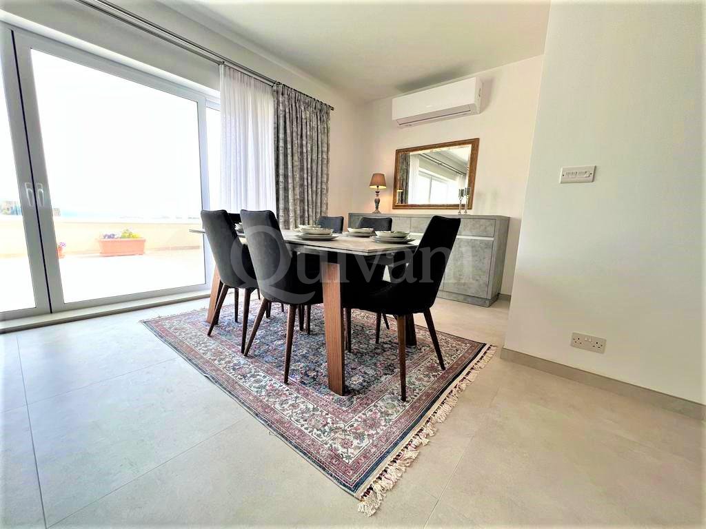 Swieqi, Furnished Penthouse