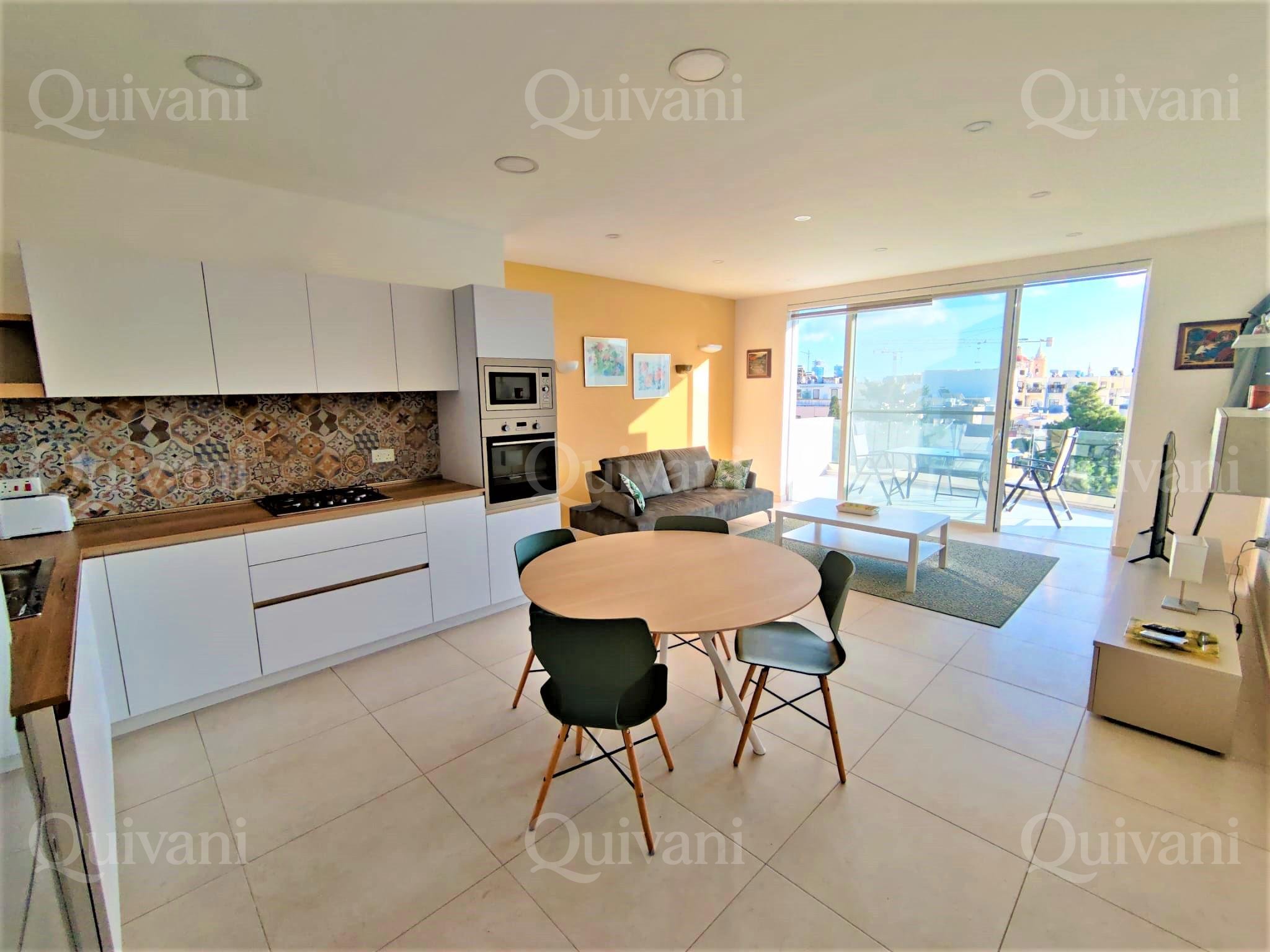 Lija, Furnished Penthouse