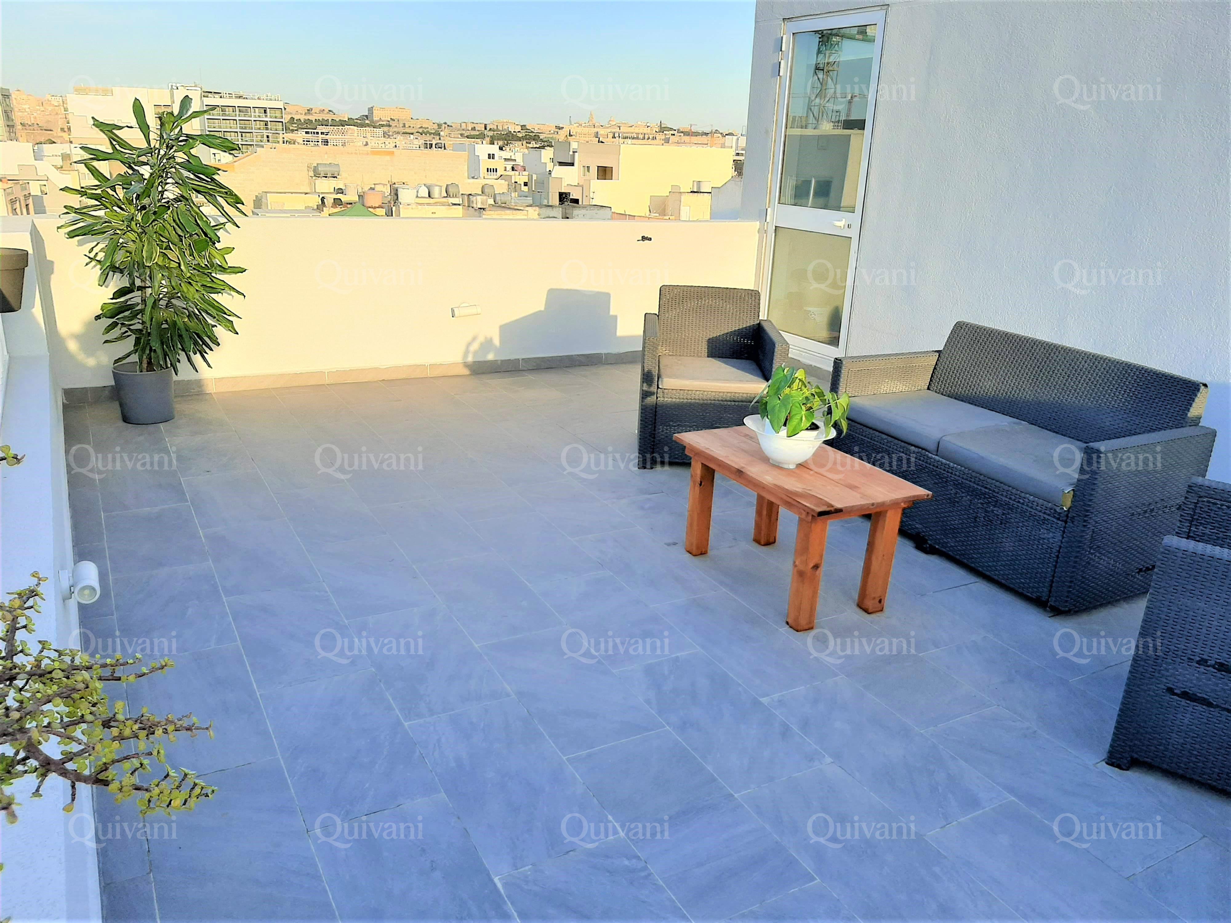 Gzira, Furnished Penthouse