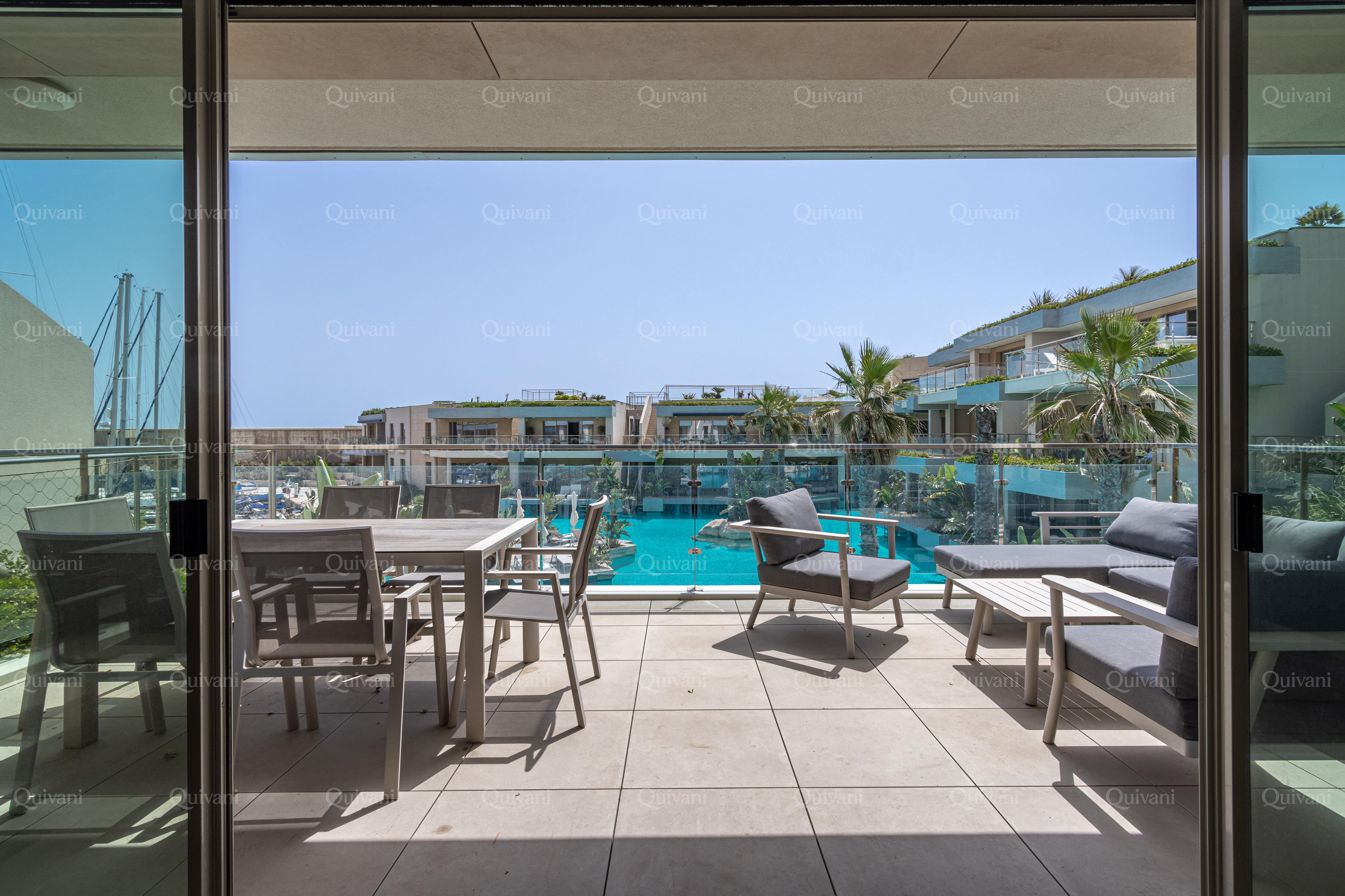 Portomaso Laguna, Furnished Apartment