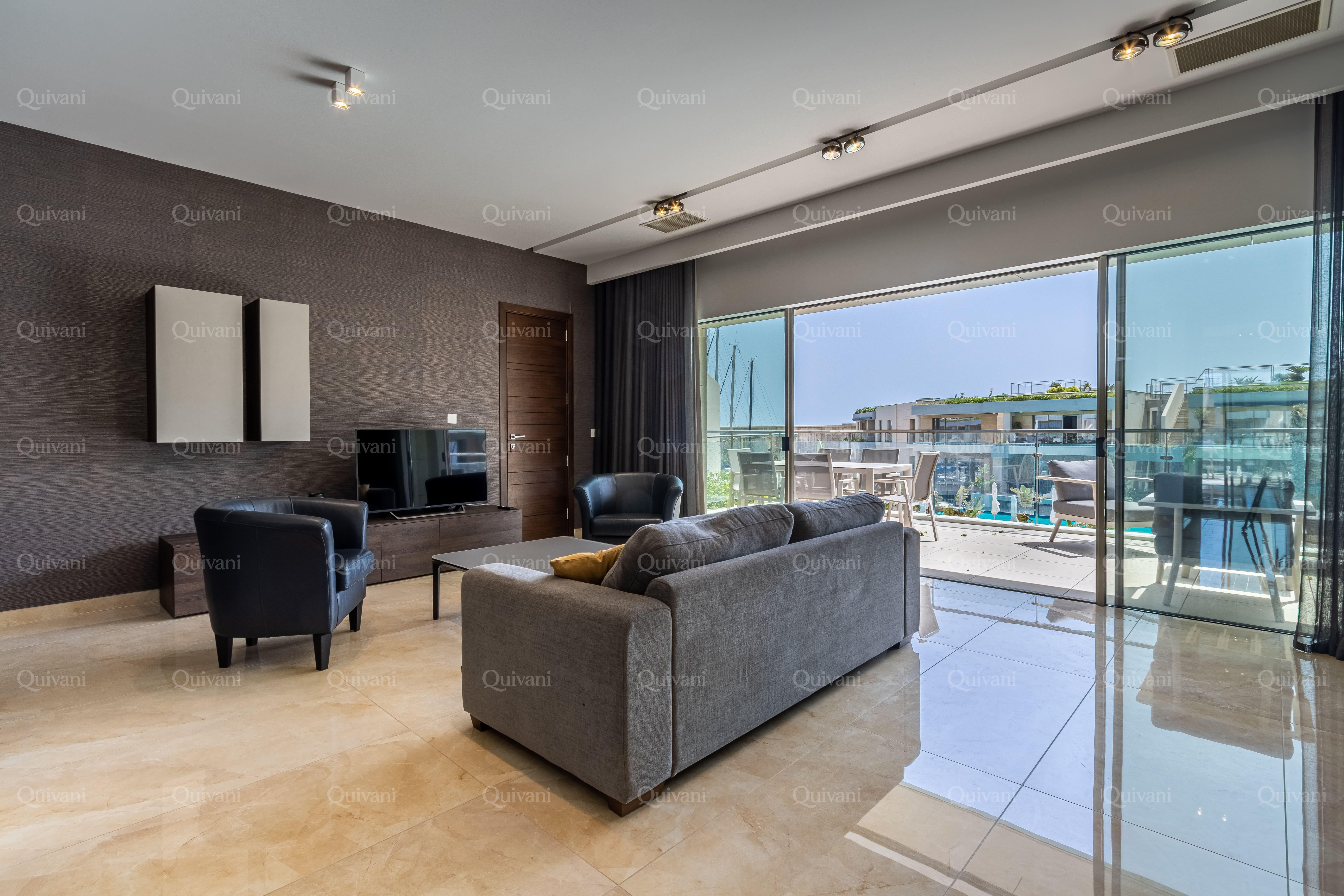 Portomaso Laguna, Furnished Apartment