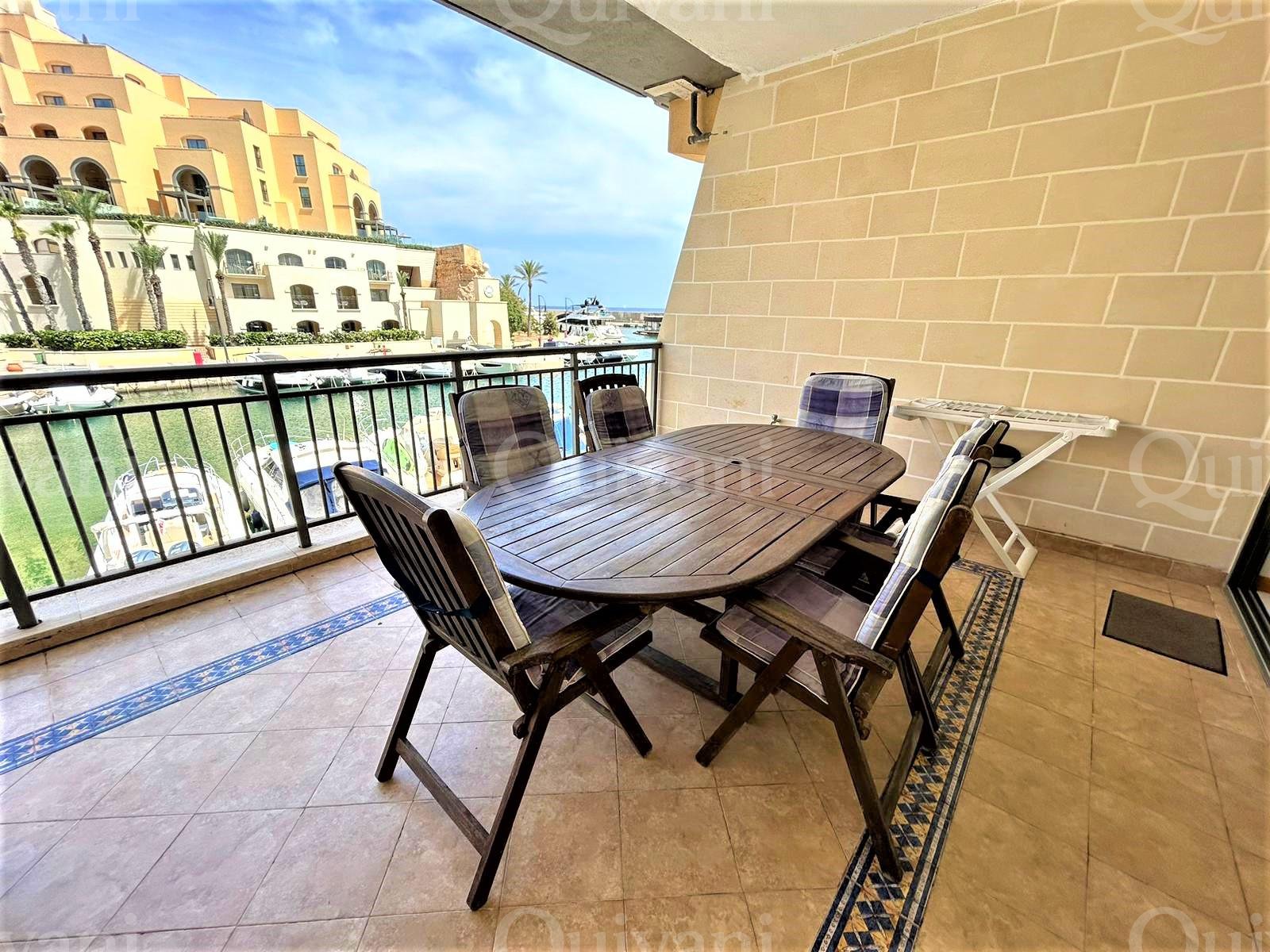 Portomaso, Furnished Apartment