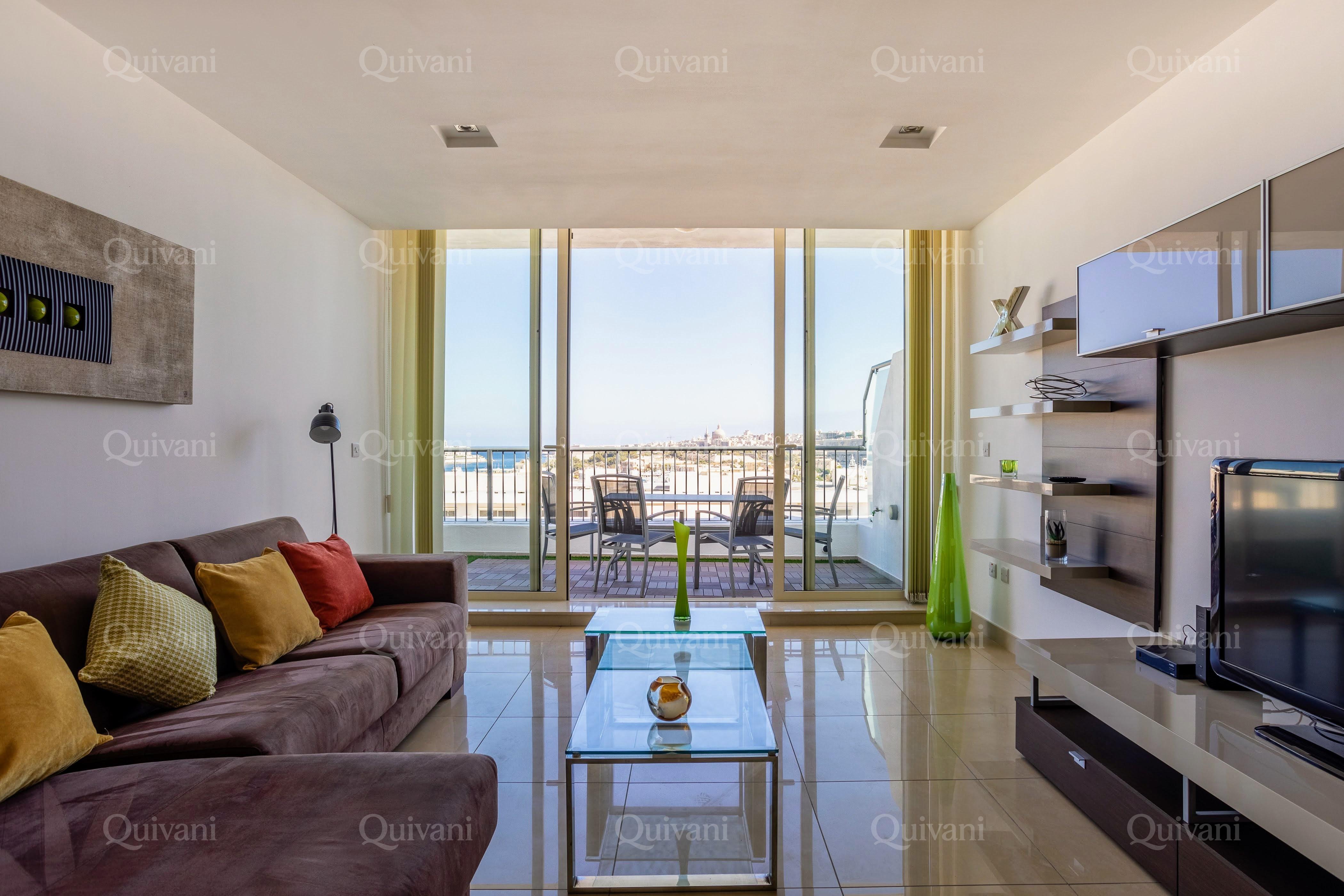 Gzira, Furnished Penthouse