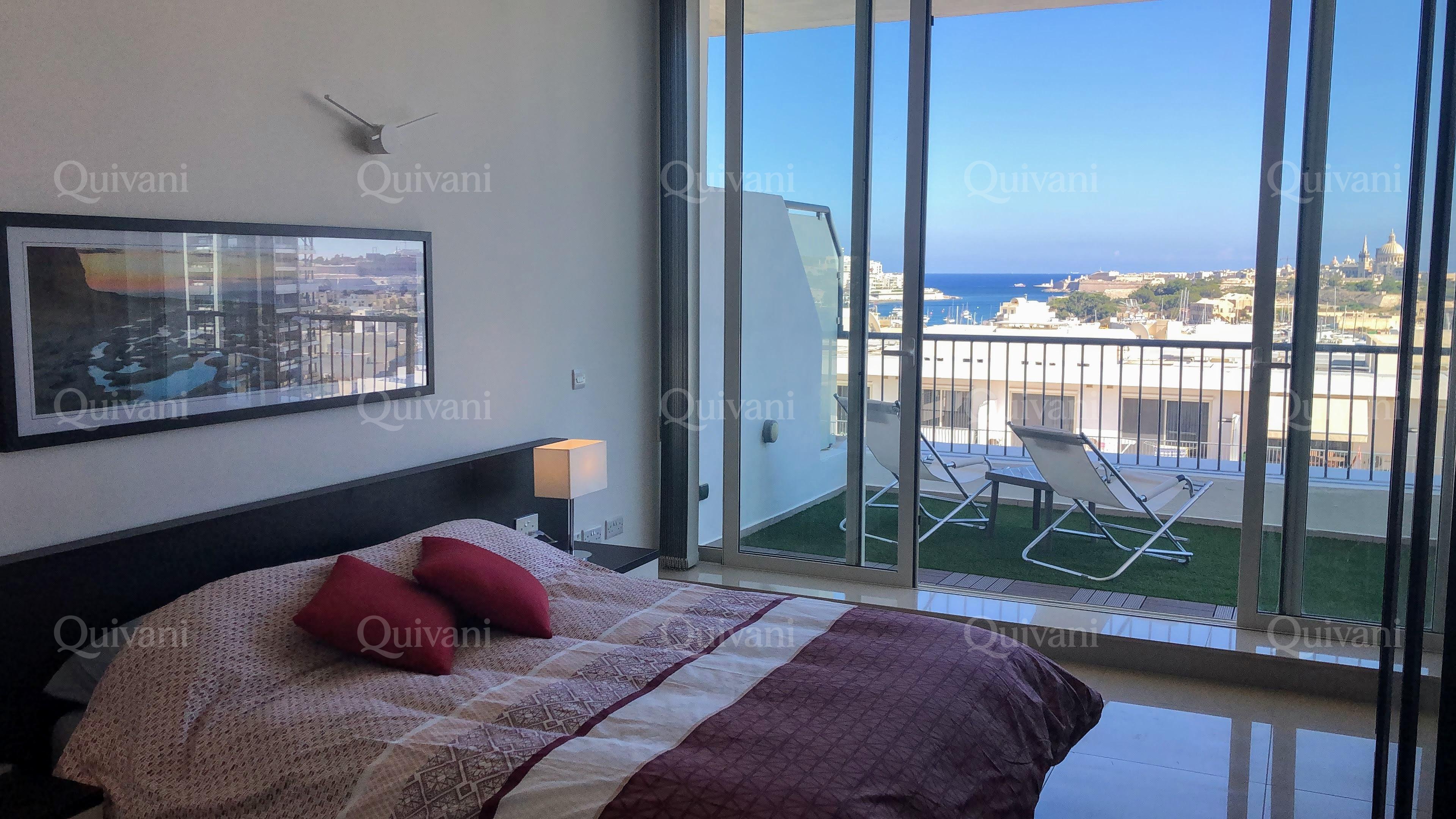 Gzira, Furnished Penthouse