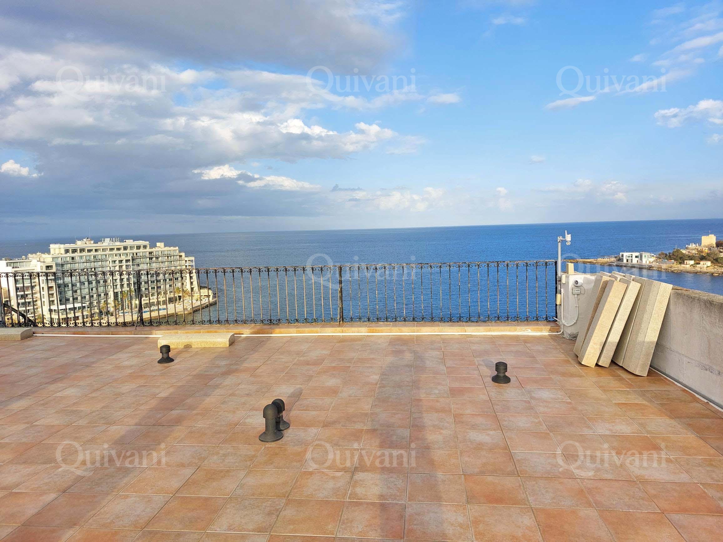 St Julians, Furnished Penthouse