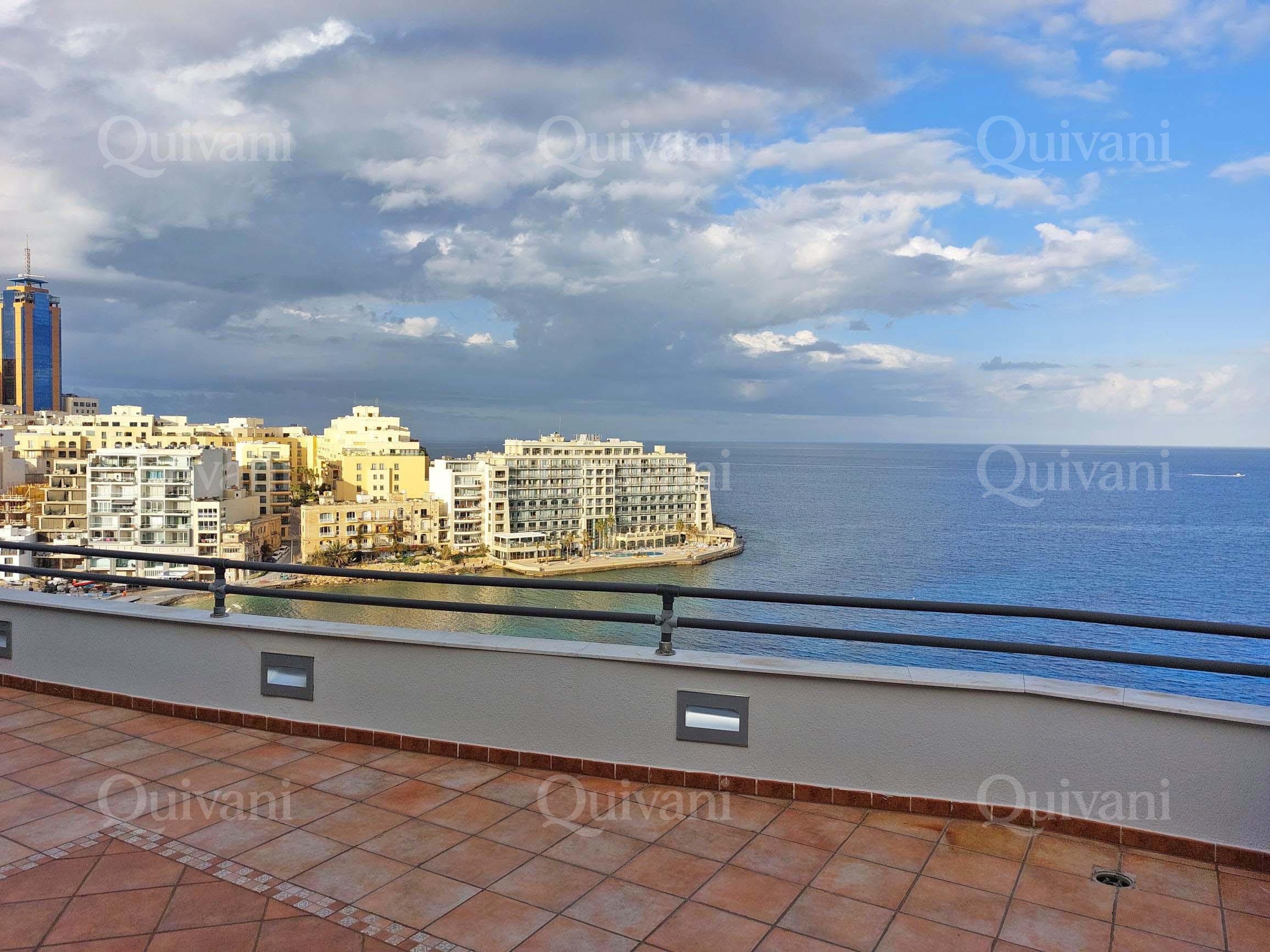 St Julians, Furnished Penthouse