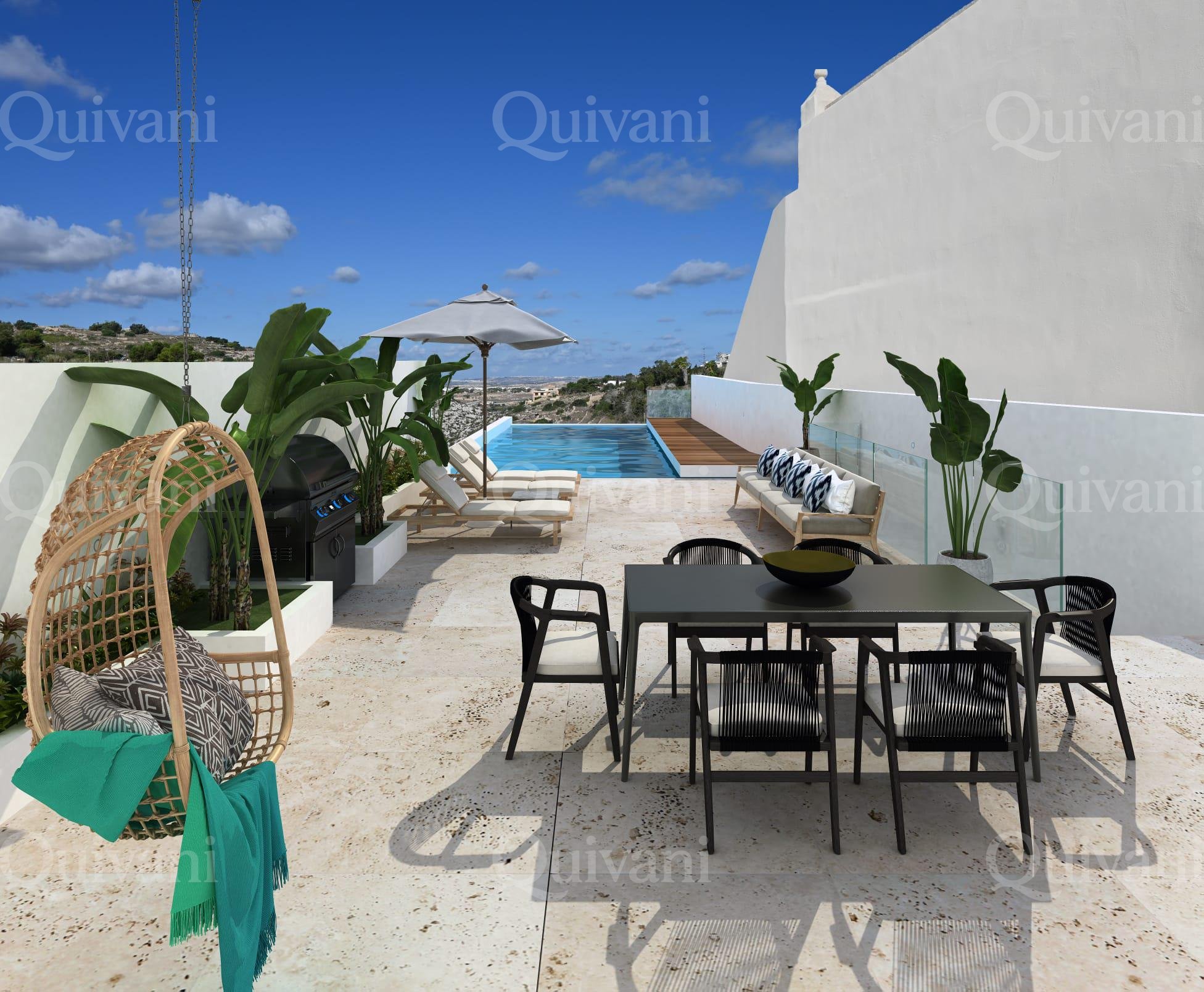 Madliena, Shell Form Semi-detached Villa