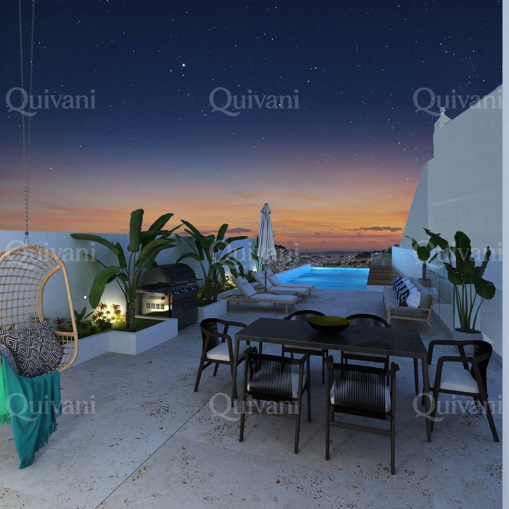 Madliena, Shell Form Semi-detached Villa