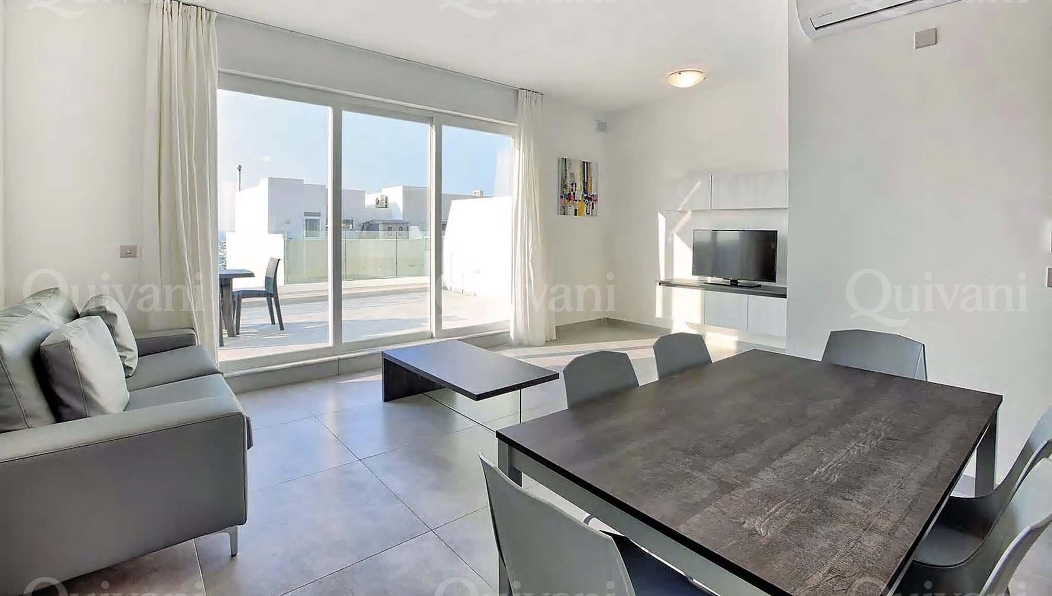 St Julians, Furnished Penthouse