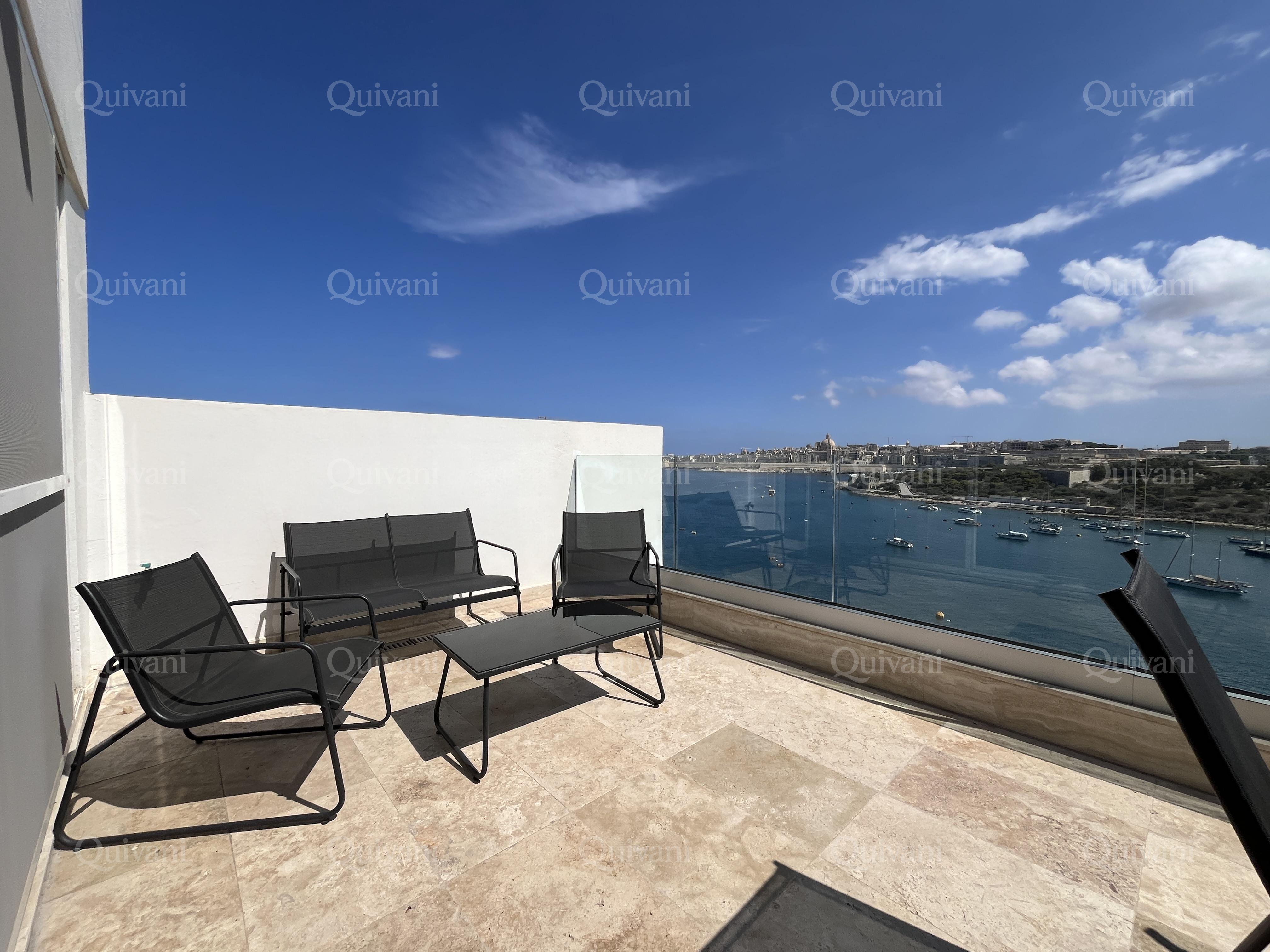 Sliema, Furnished Penthouse
