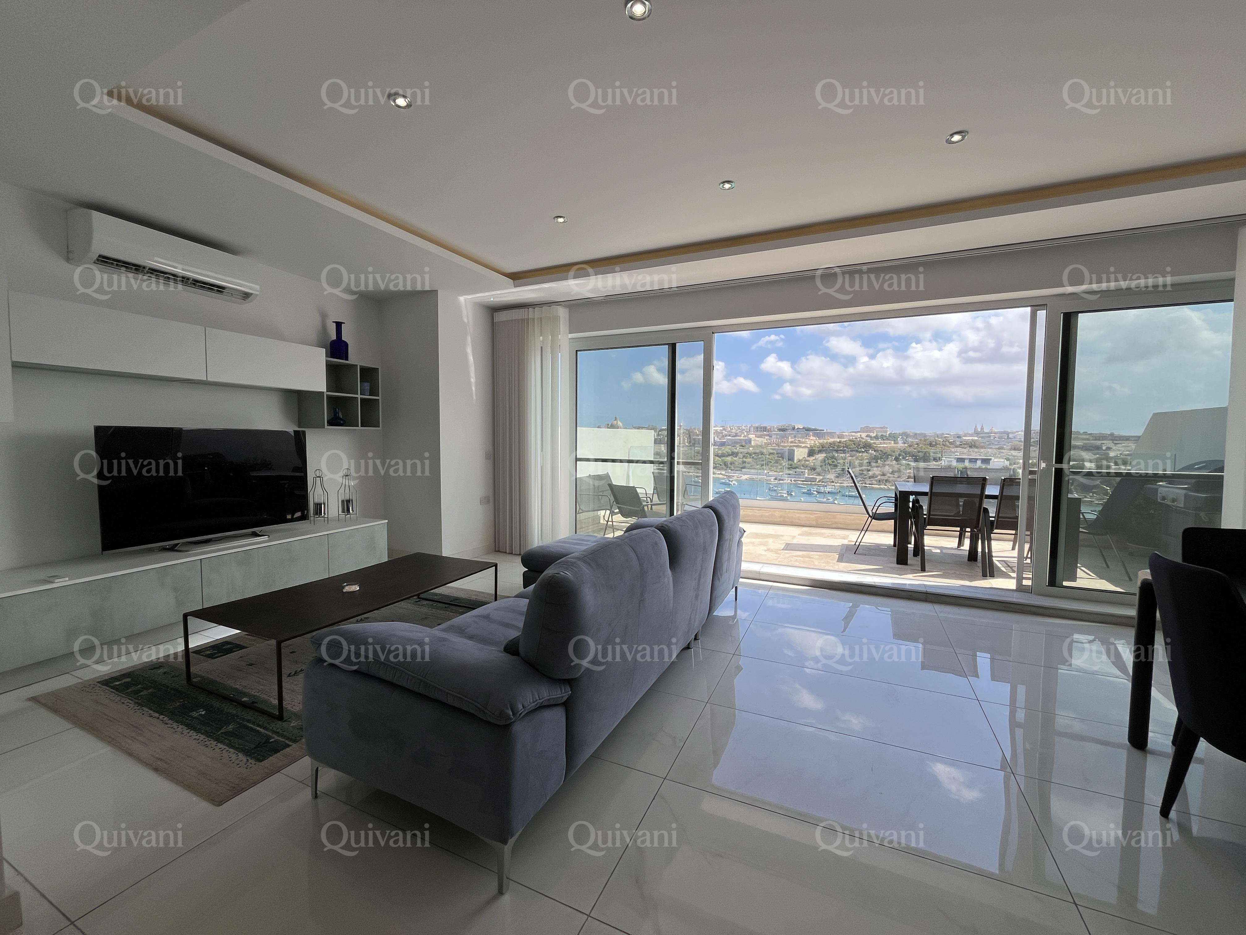 Sliema, Furnished Penthouse