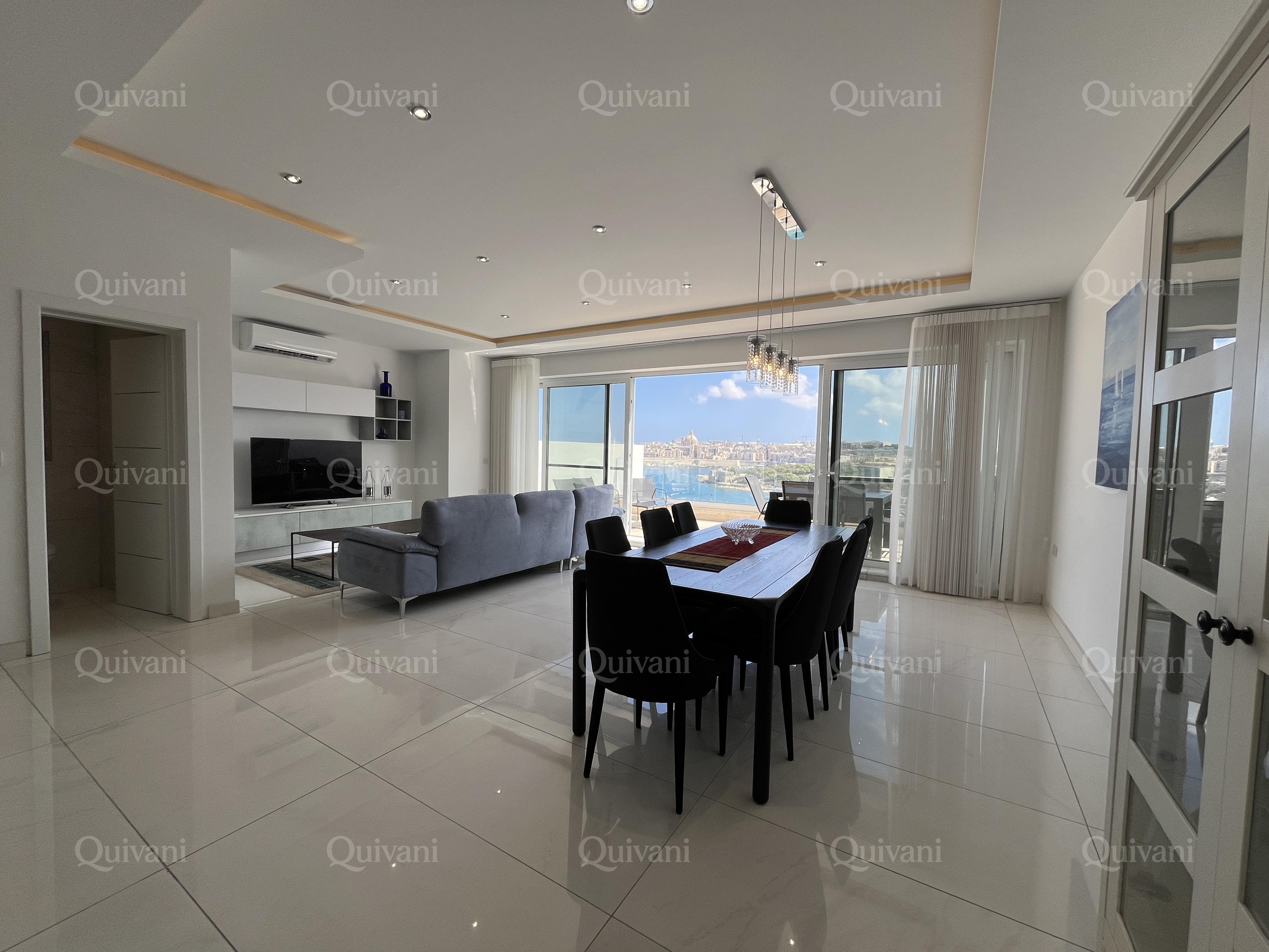 Sliema, Furnished Penthouse