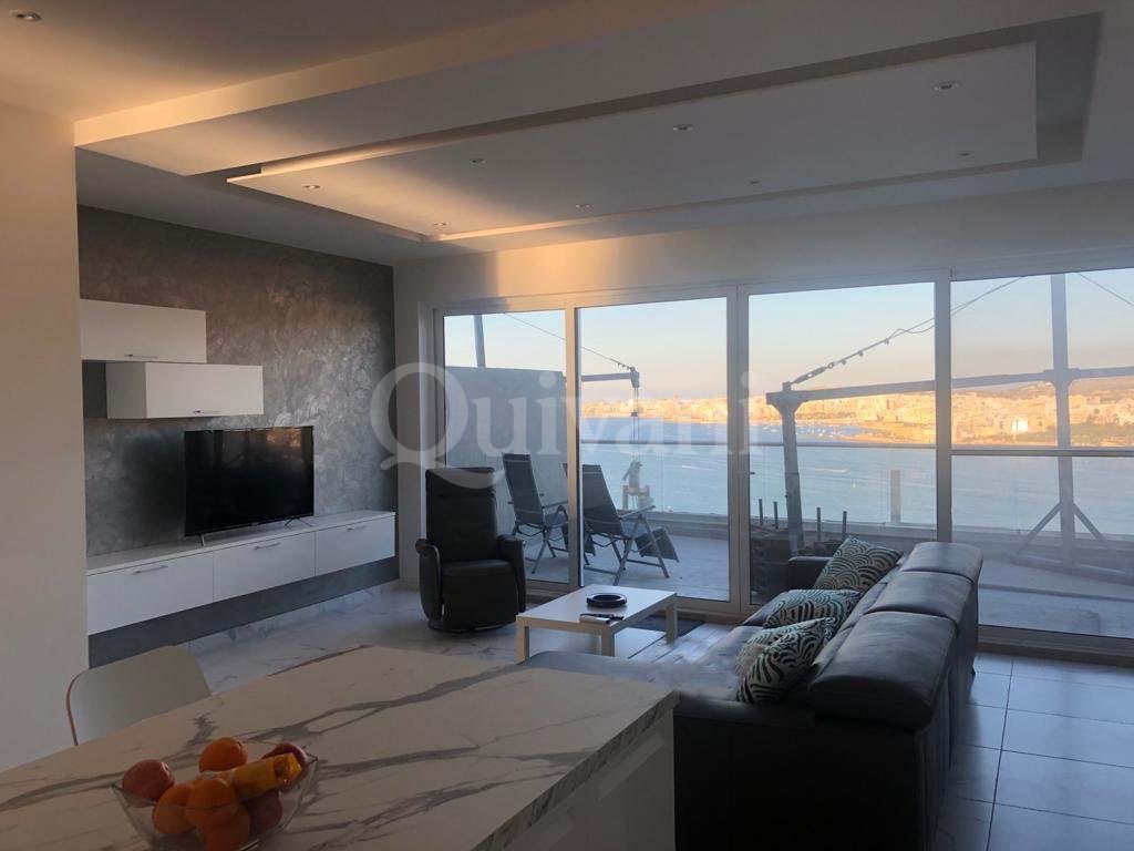 Xemxija, Furnished Penthouse
