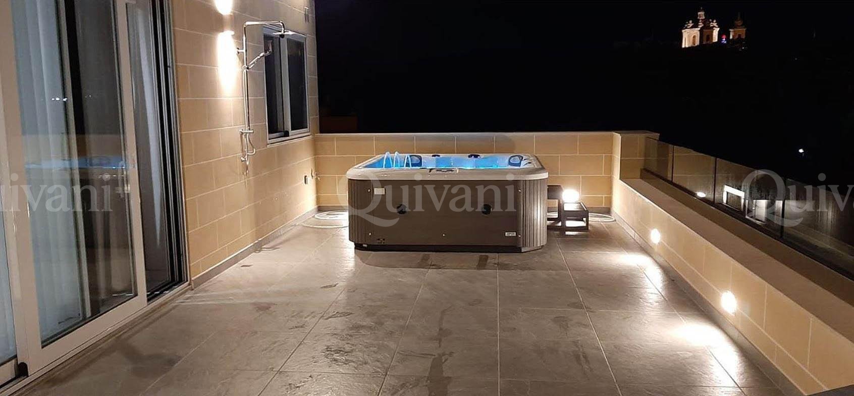 Lija, Furnished Penthouse