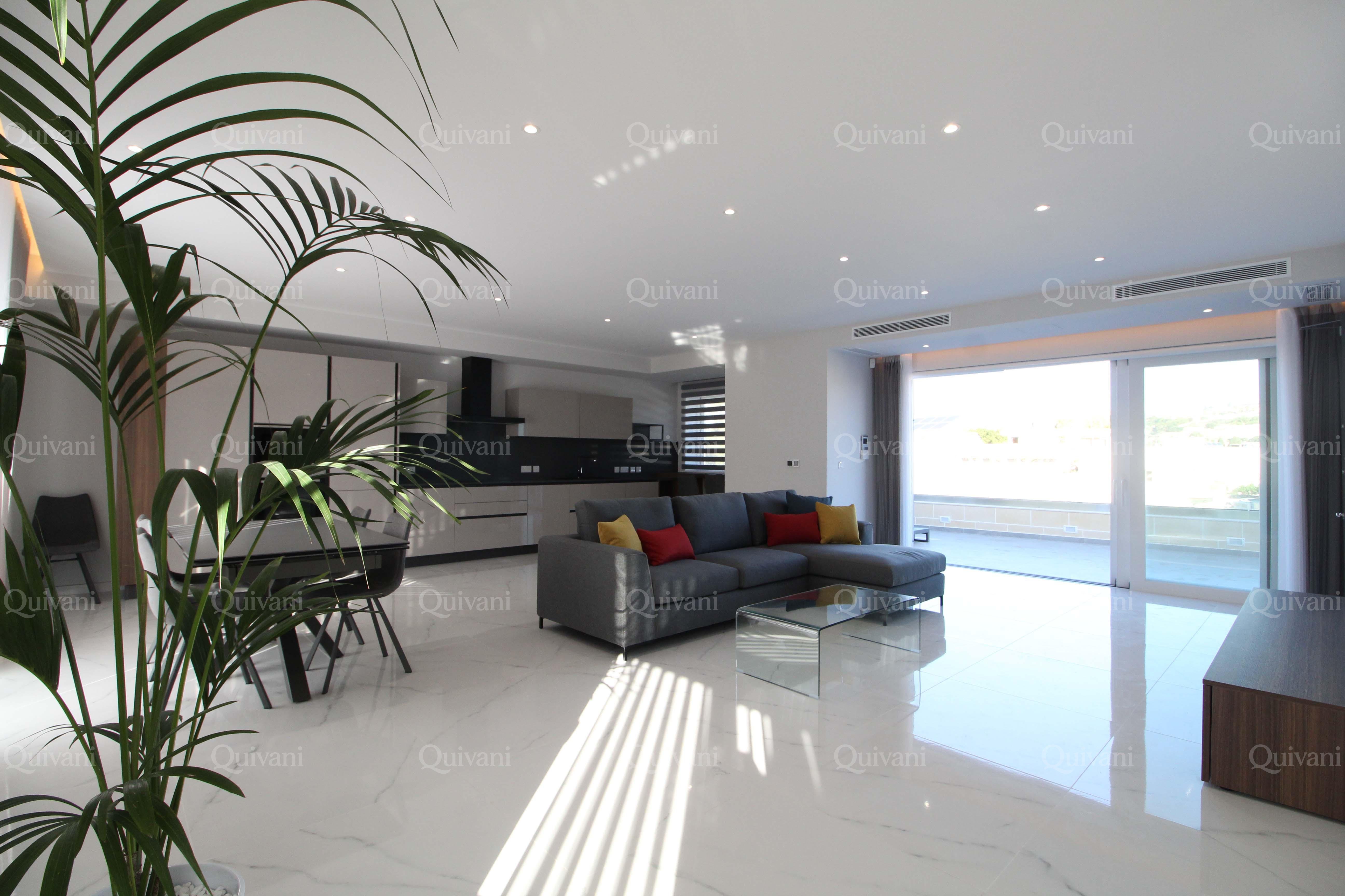 Lija, Furnished Penthouse