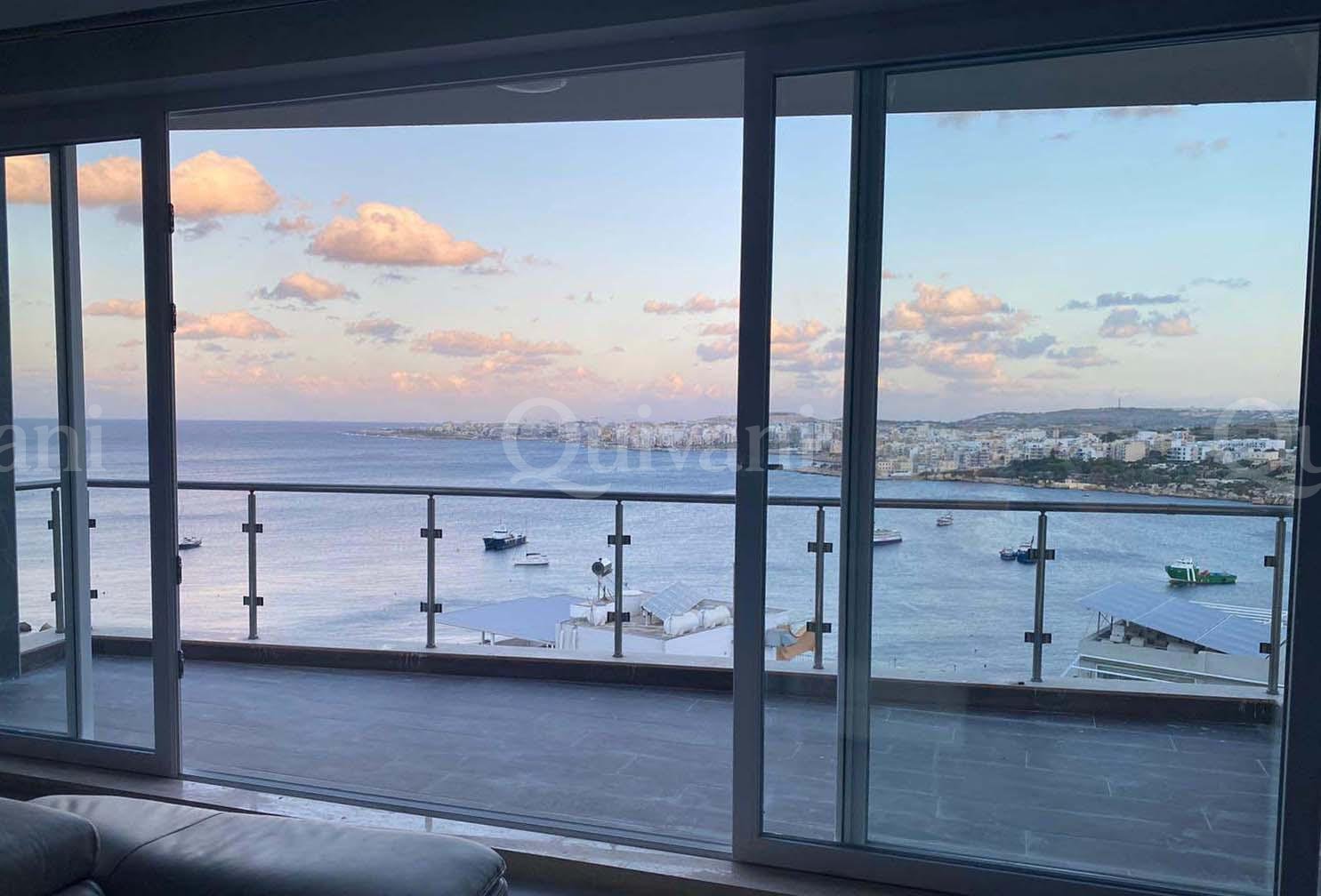Xemxija, Furnished Apartment