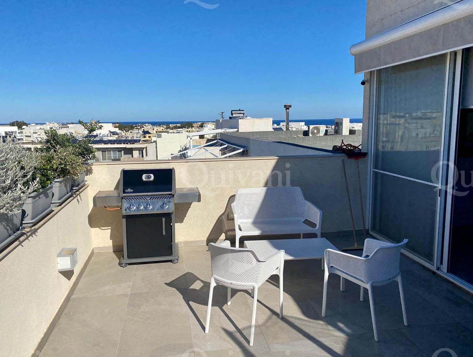 Swieqi, Furnished Penthouse