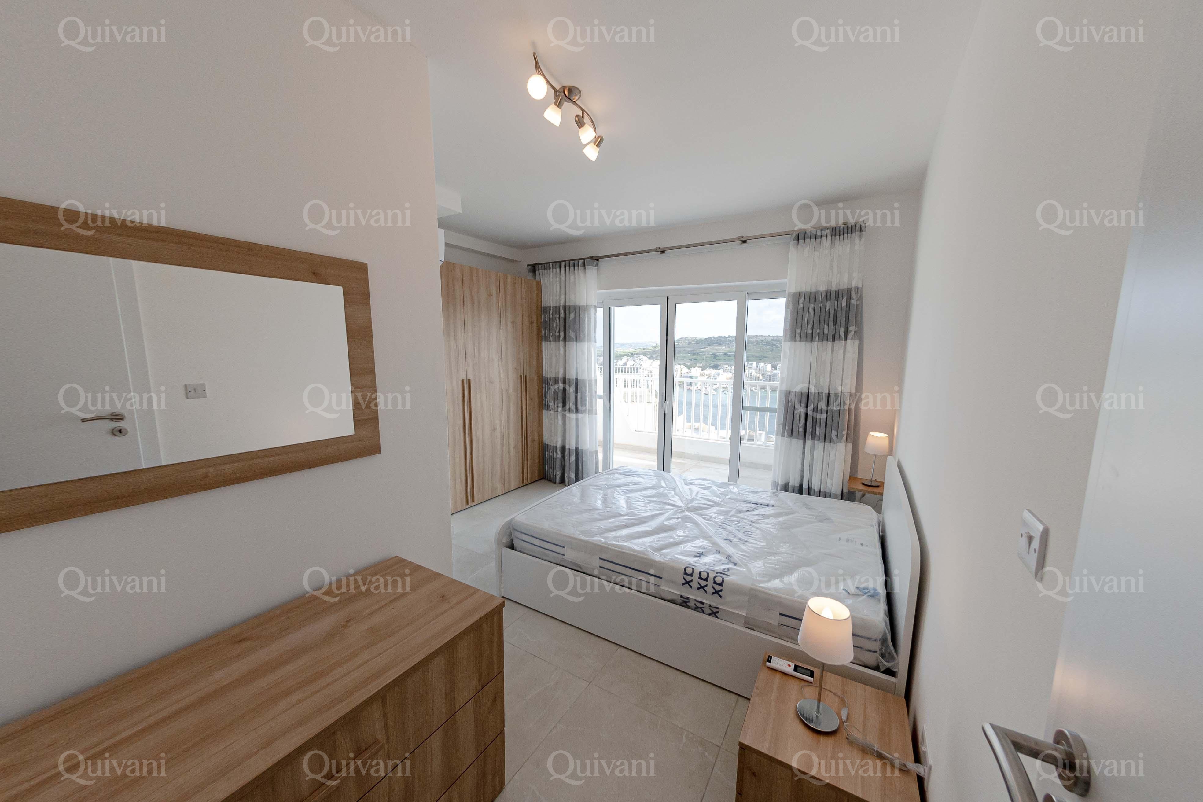 Xemxija, Furnished Apartment
