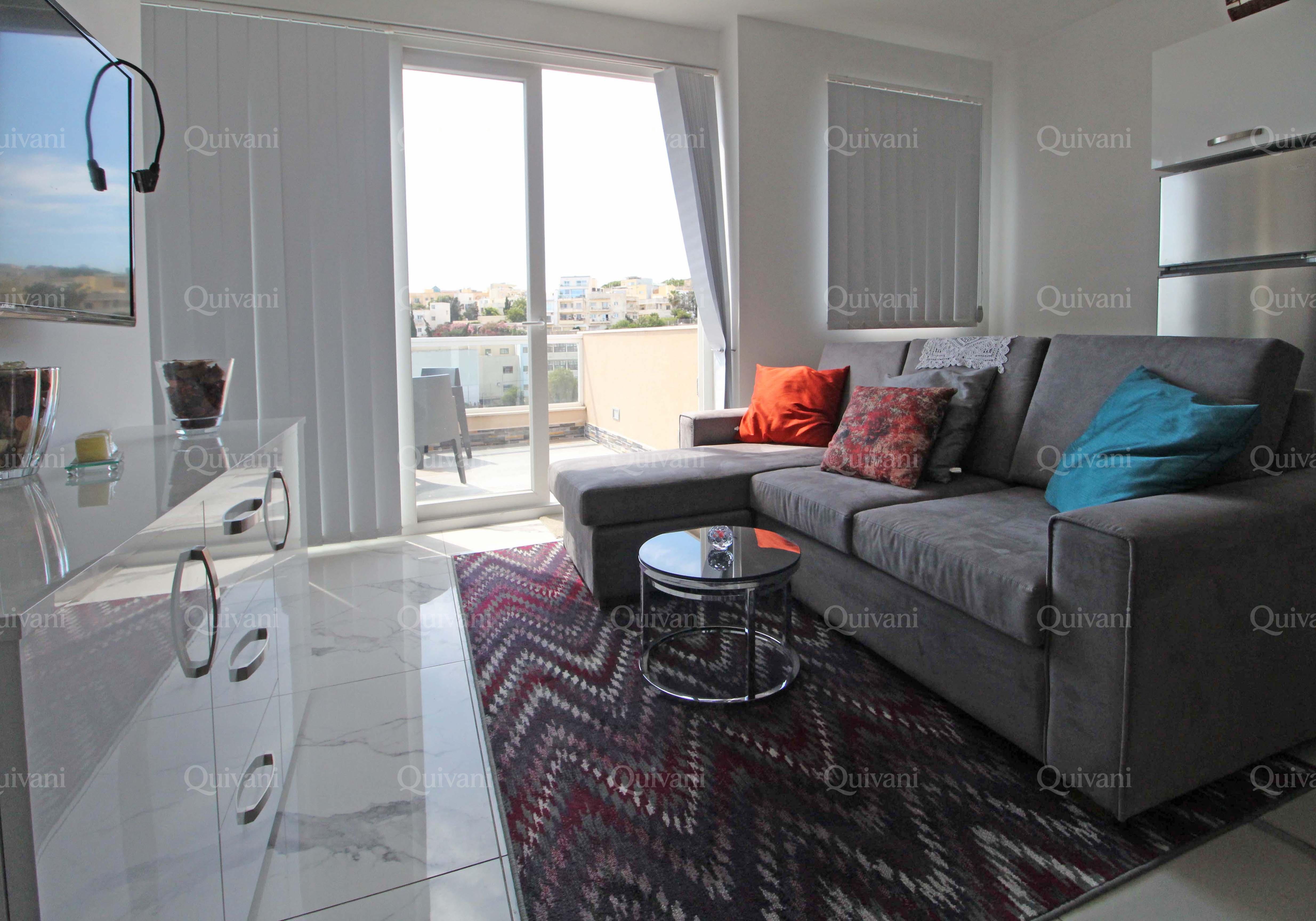 St Julians, Furnished Penthouse