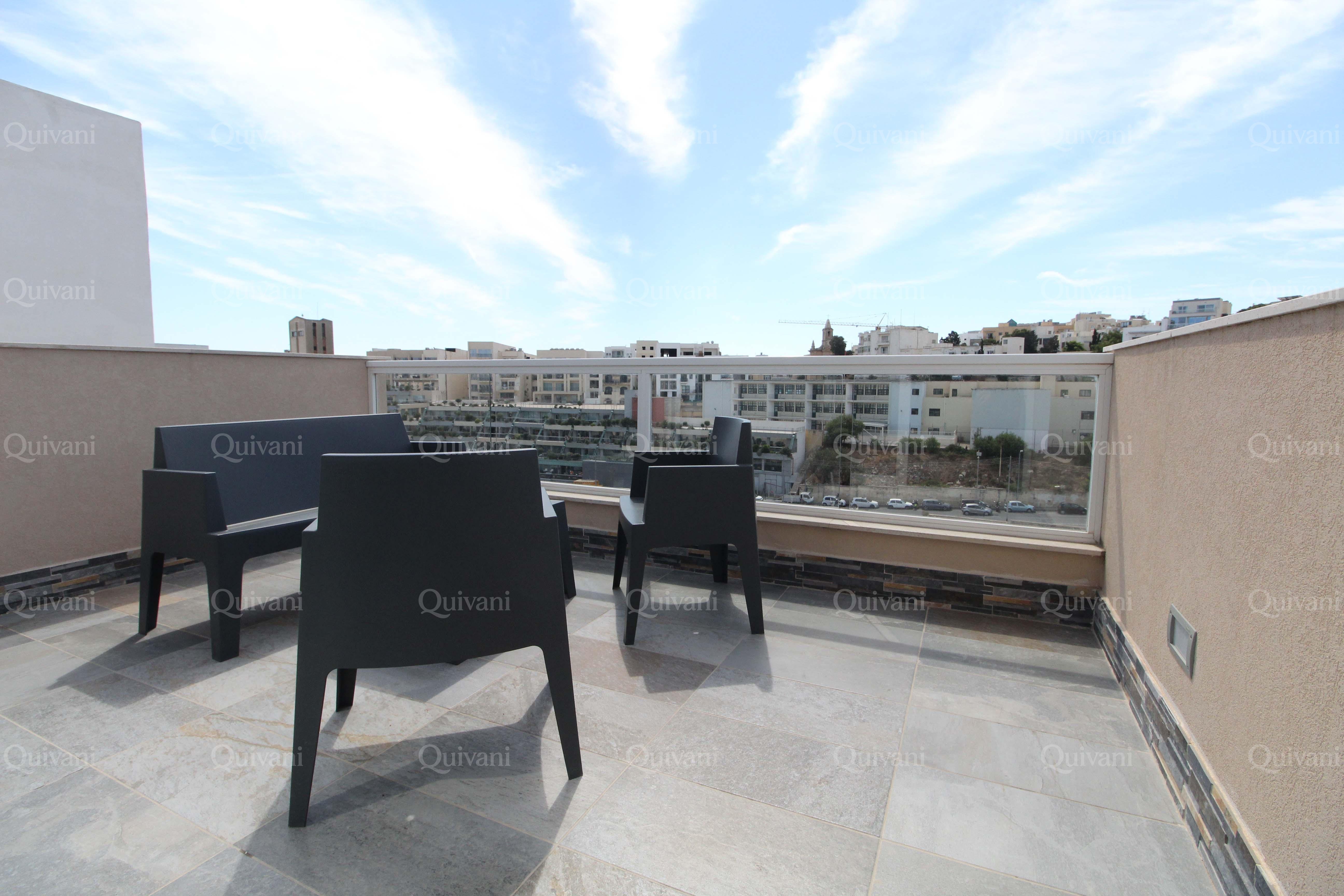 St Julians, Furnished Penthouse