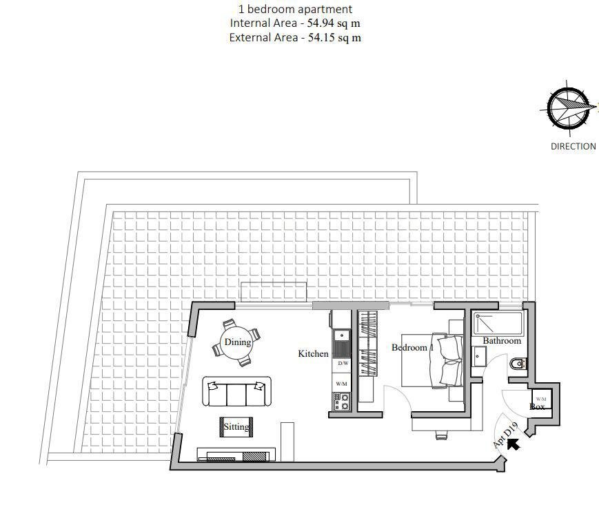 San Gwann, Furnished Penthouse