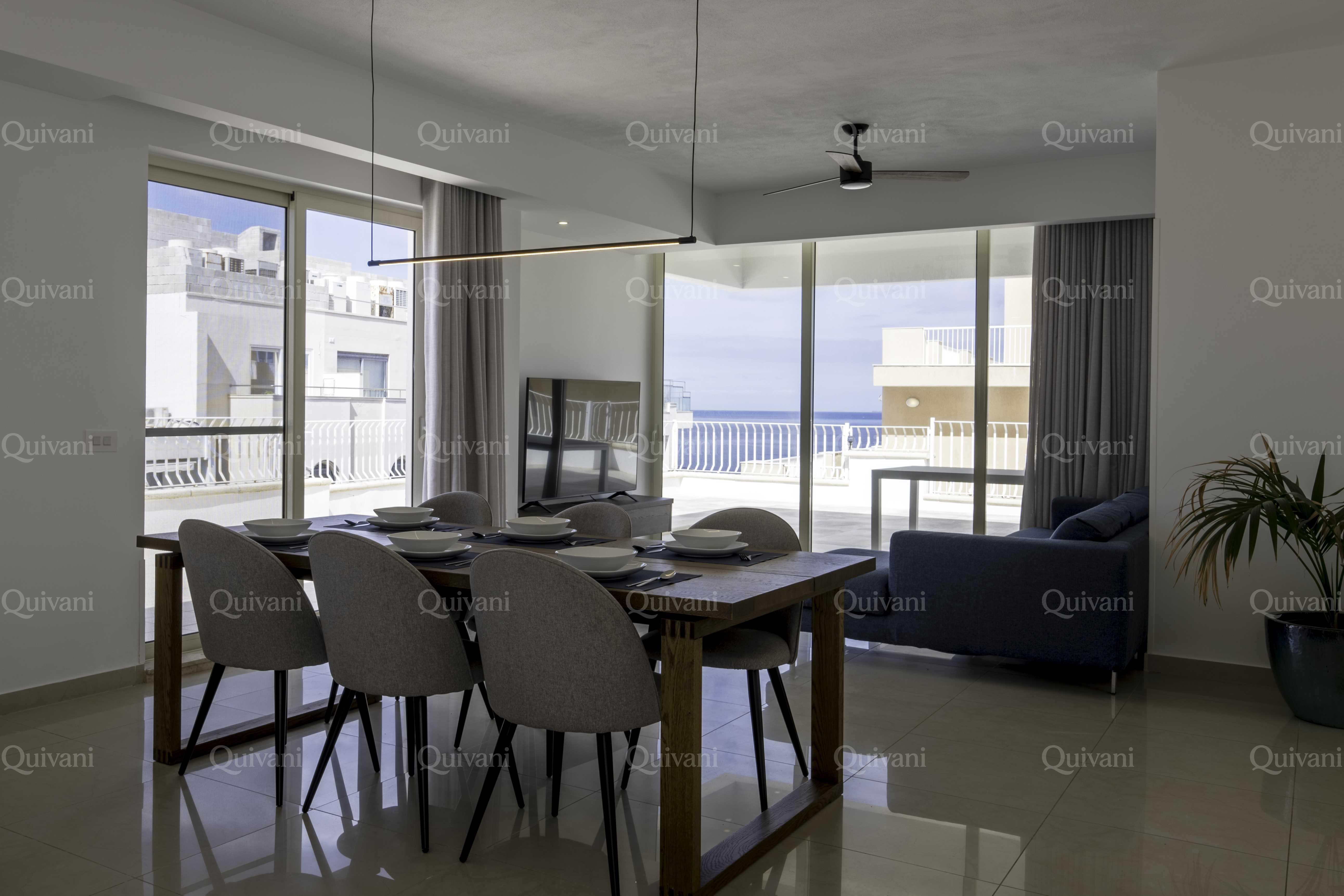 Sliema, Furnished Penthouse