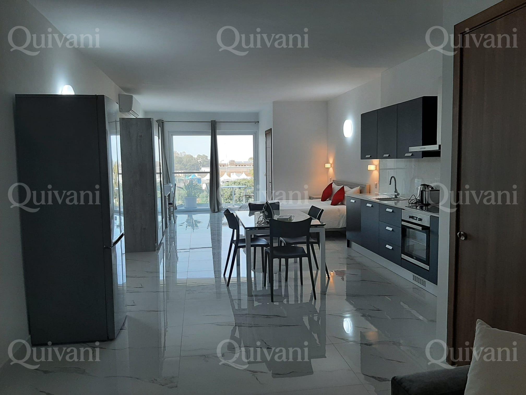 Swieqi, Furnished Studio Apartment