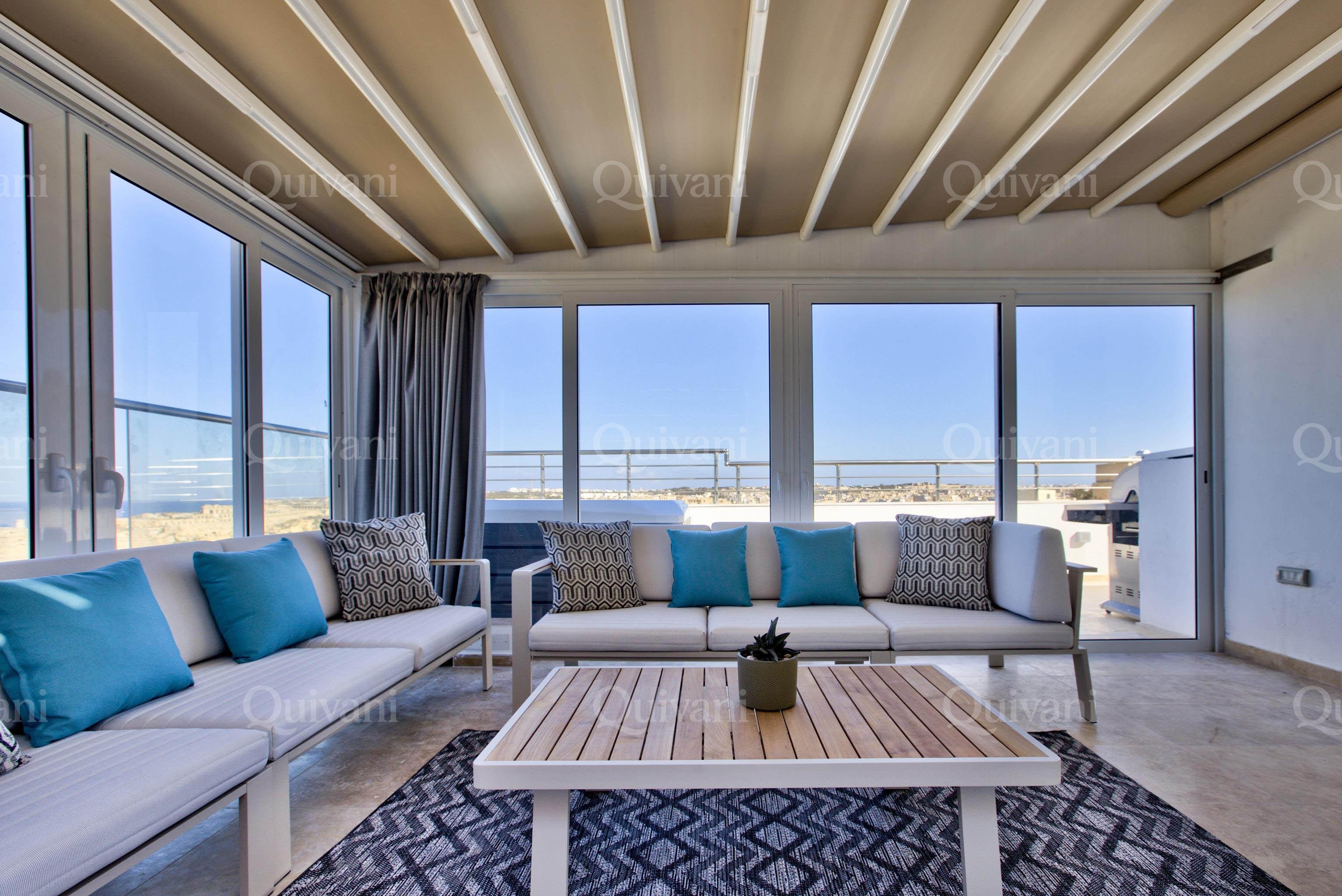 Valletta, Furnished Penthouse